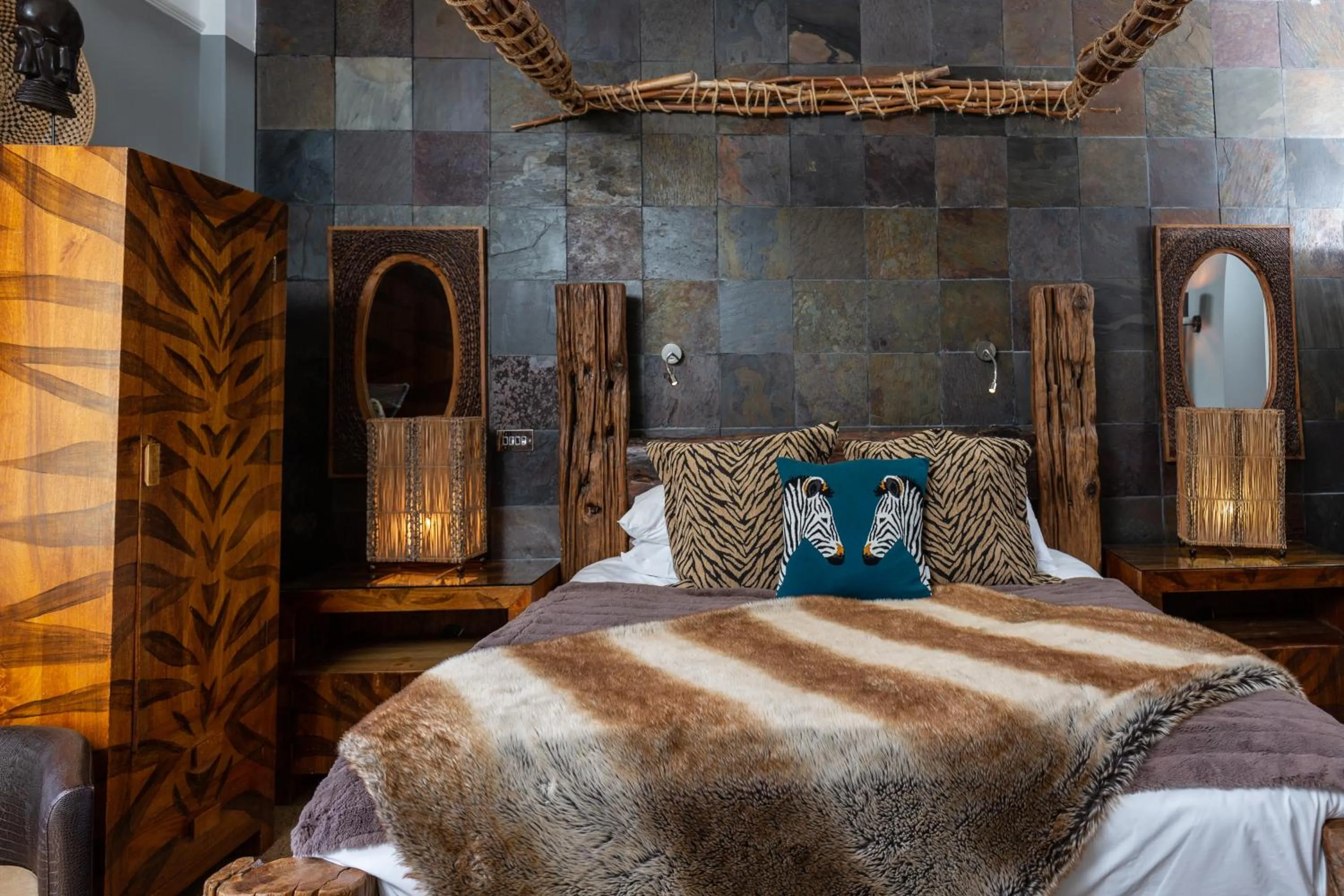 Bed in Beaumont House