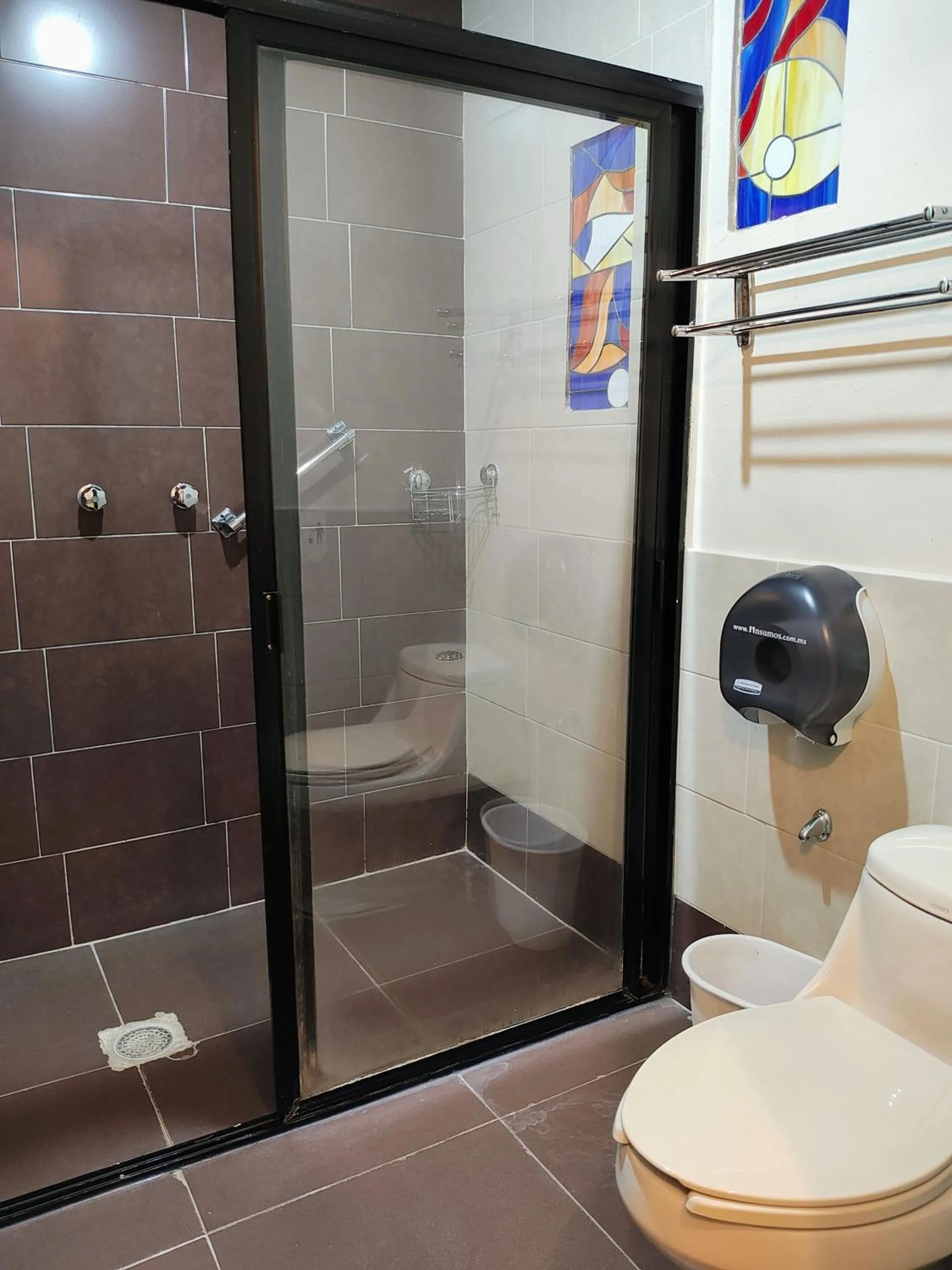 Bathroom in Hotel Jardines Centro