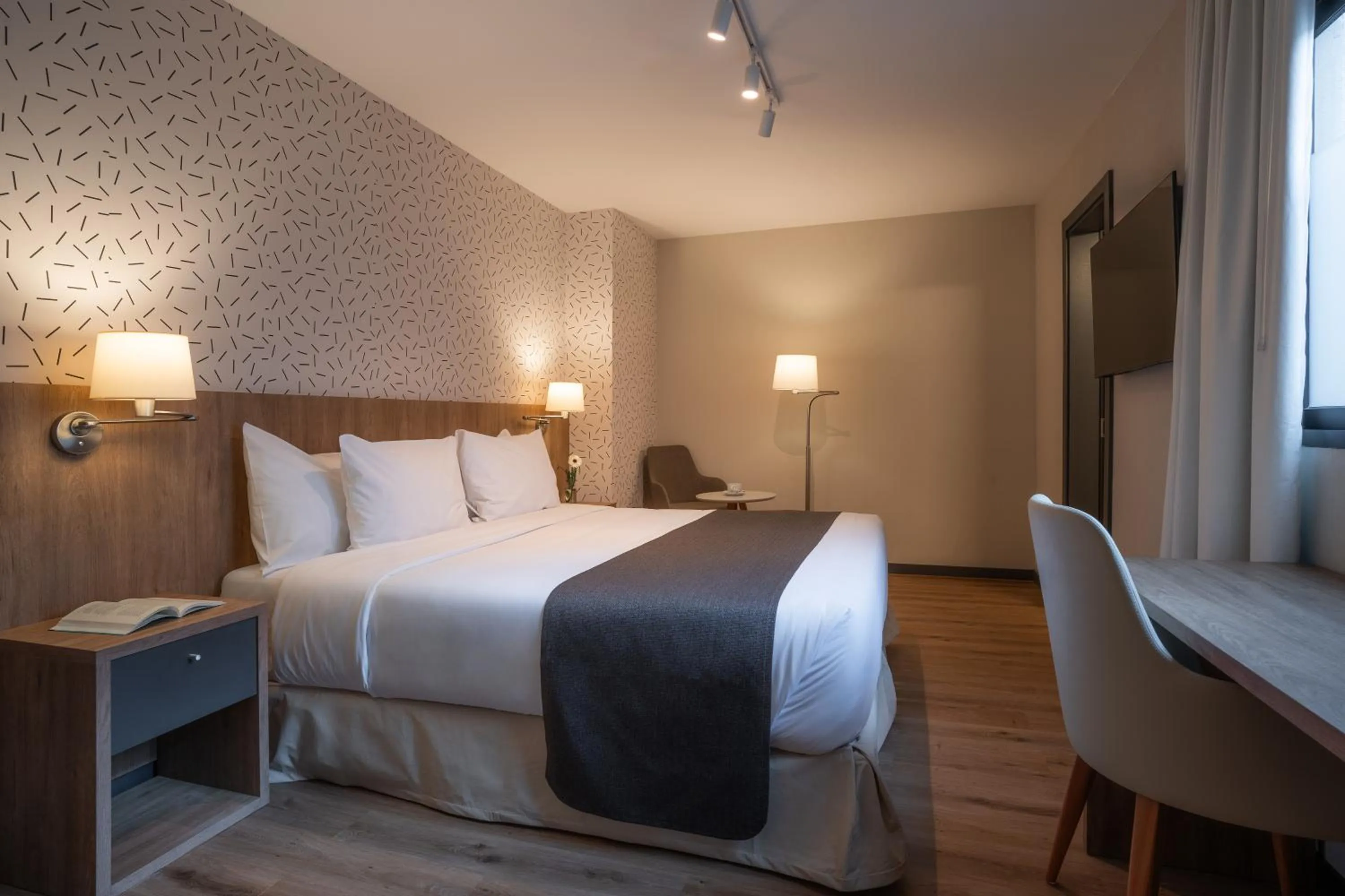 Bed in Like Design Hotel Rivera