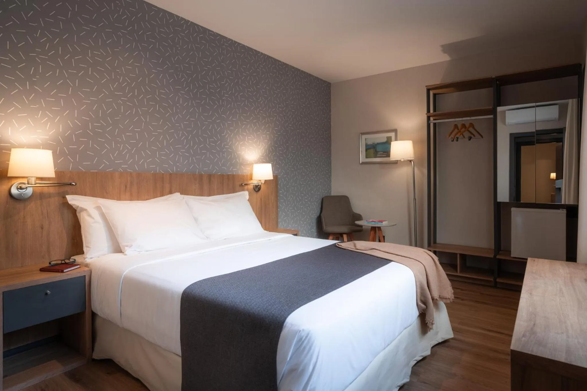 Bedroom, Bed in Like Design Hotel Rivera