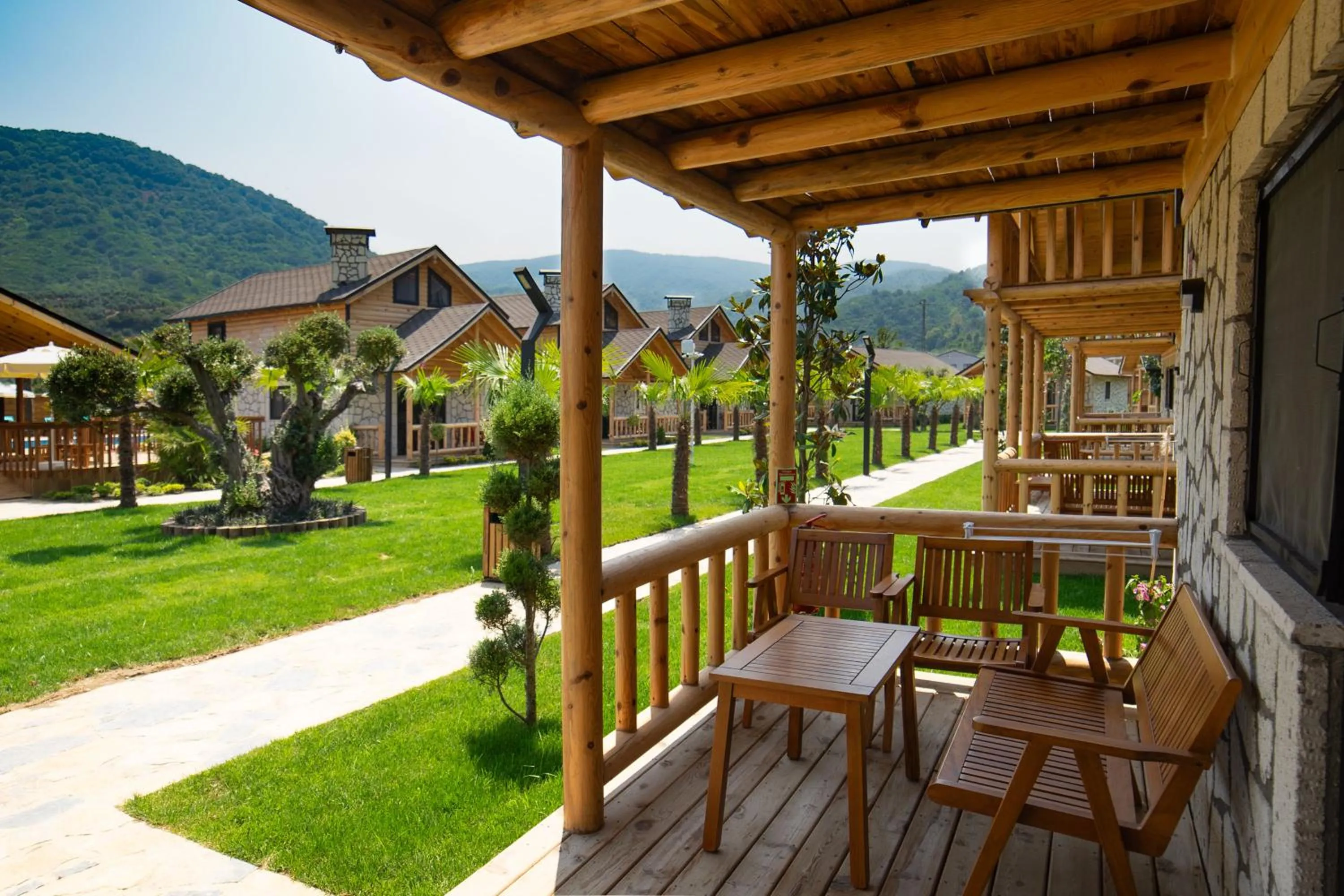 Patio in MUKHA ORMANLI