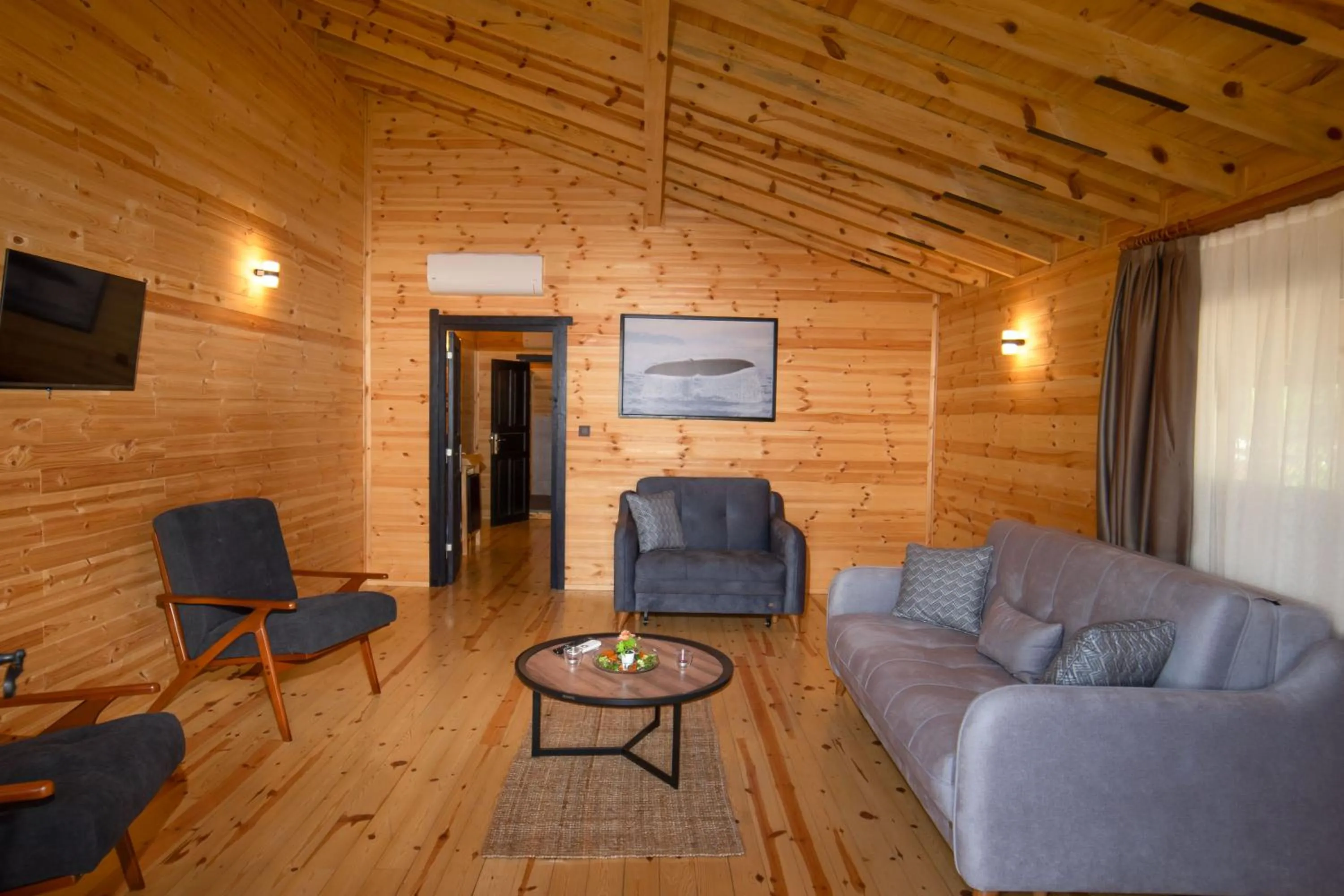 Living room in MUKHA ORMANLI