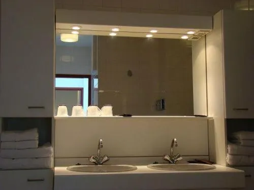 Bathroom in Rho Hotel