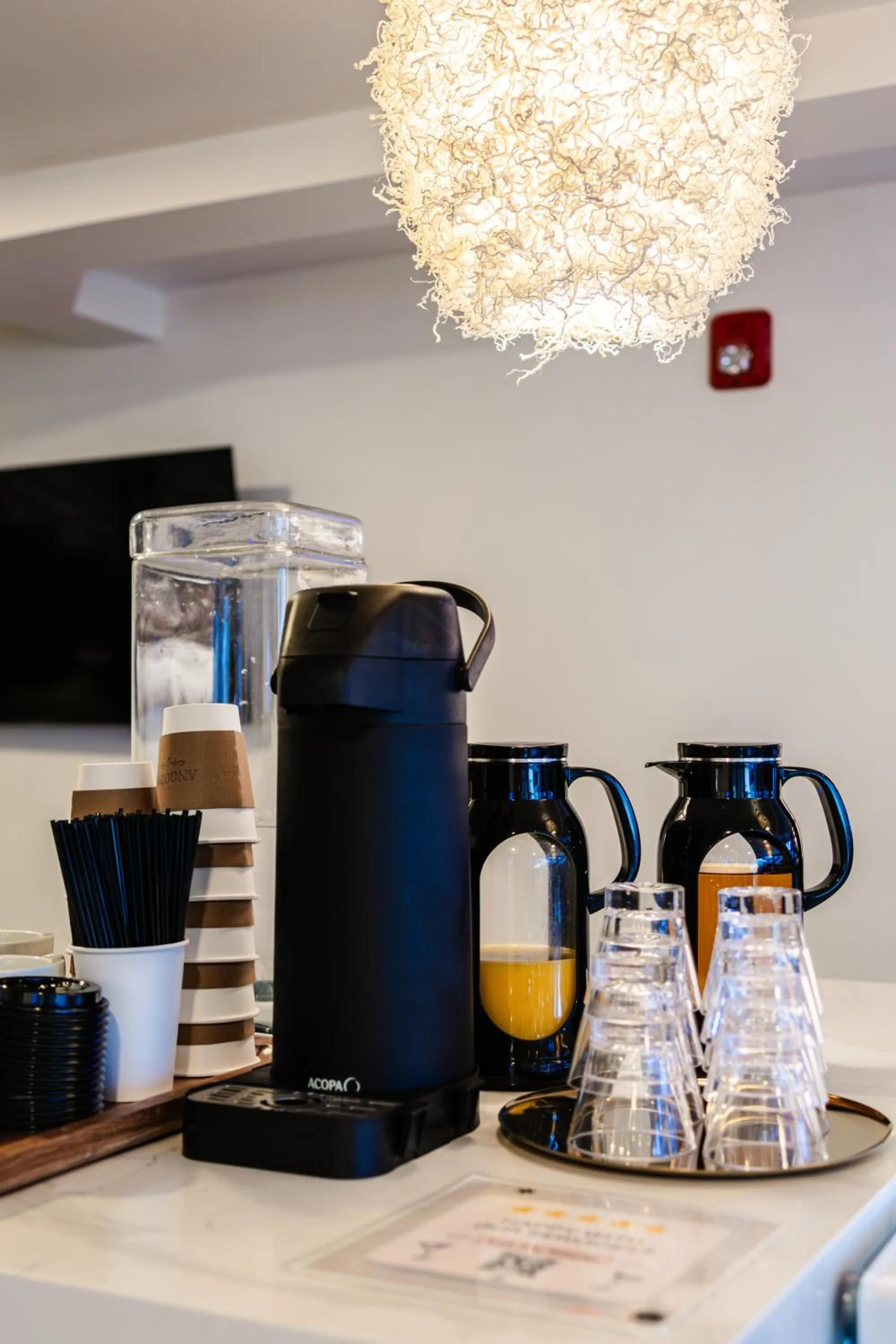 Coffee/tea facilities in Angoria Hotel