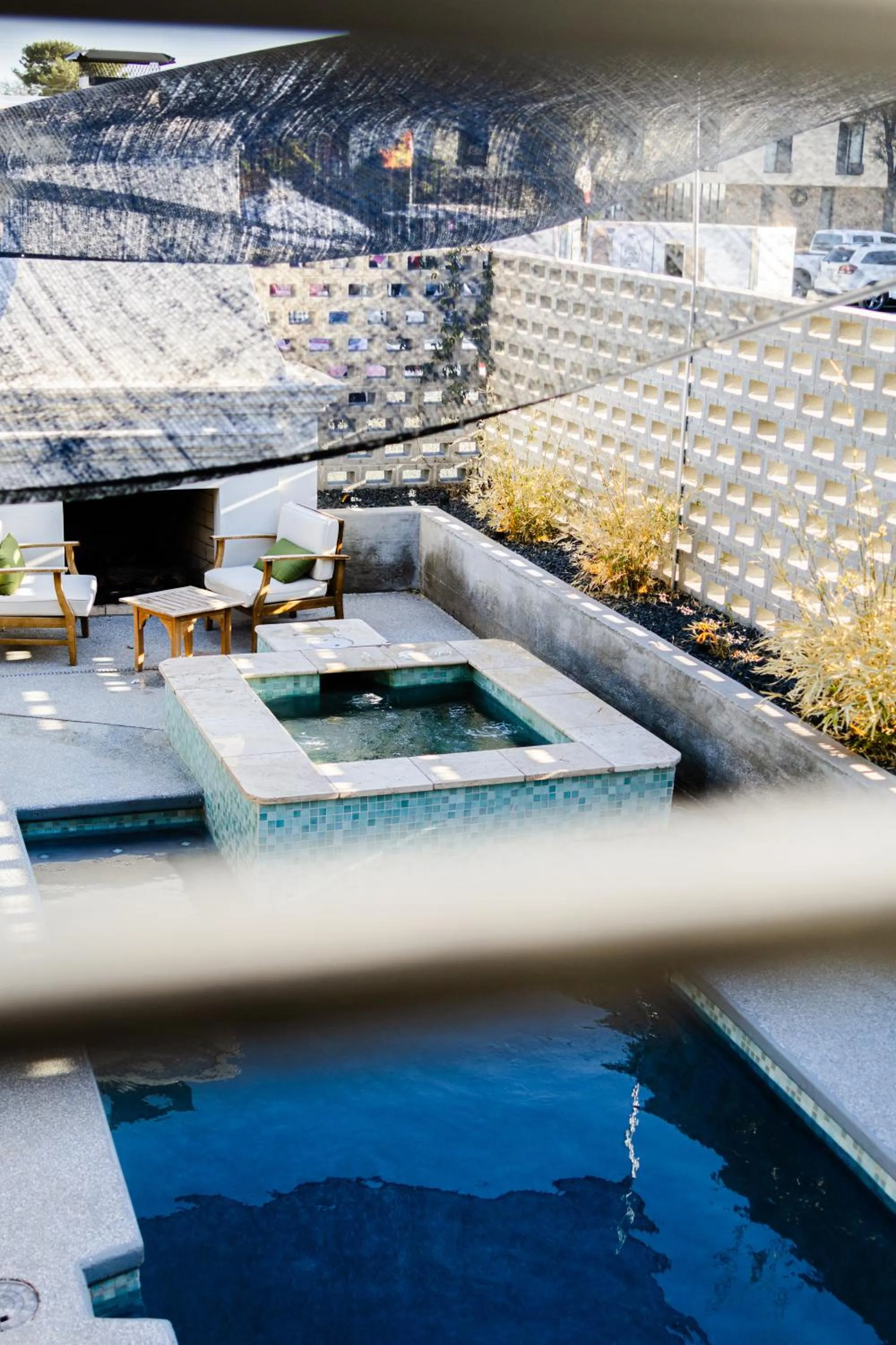 Swimming pool in Angoria Hotel