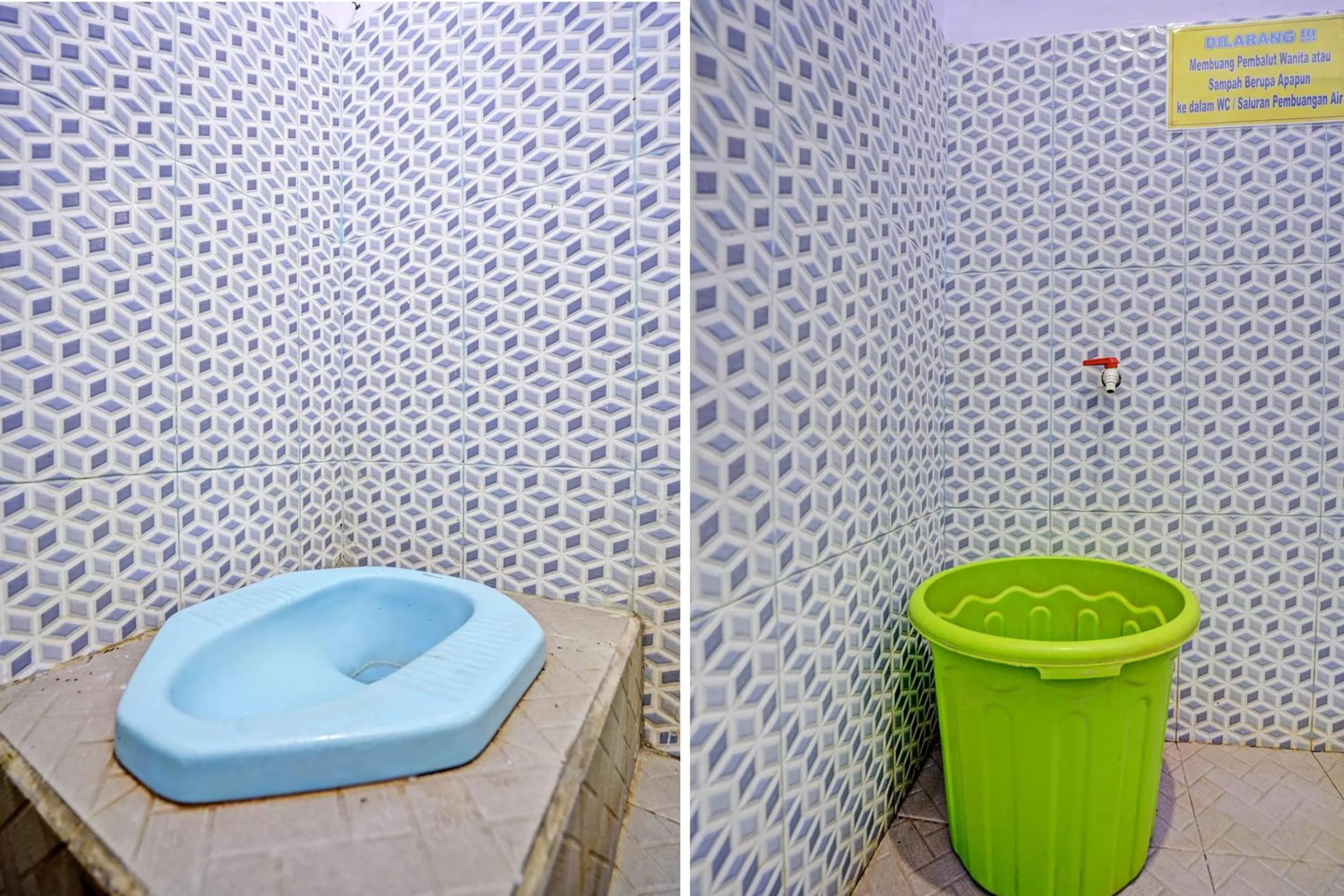 Bathroom in Hotel O Gang Songo Syariah HomestayNearWisata Osing