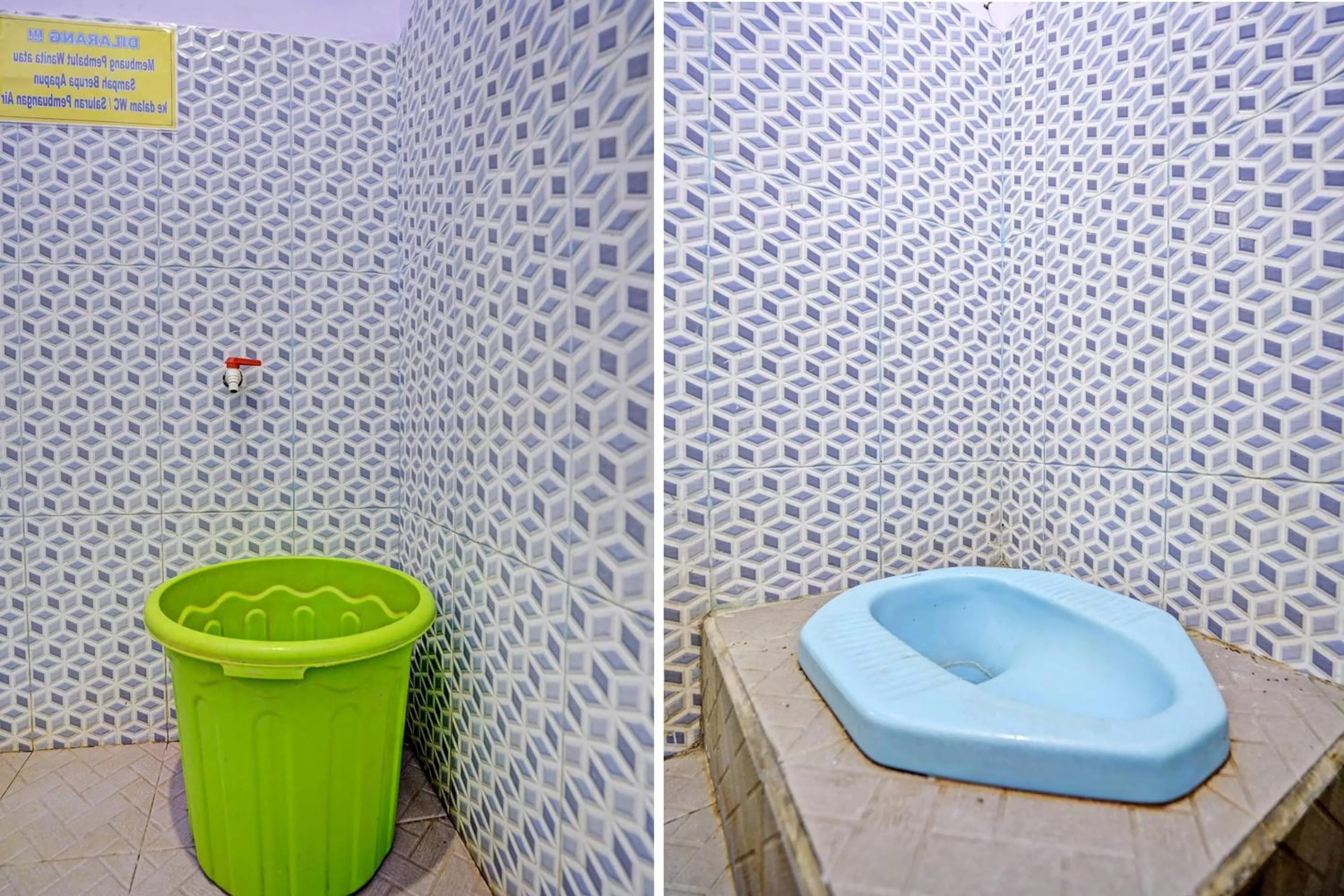 Bathroom in Hotel O Gang Songo Syariah HomestayNearWisata Osing