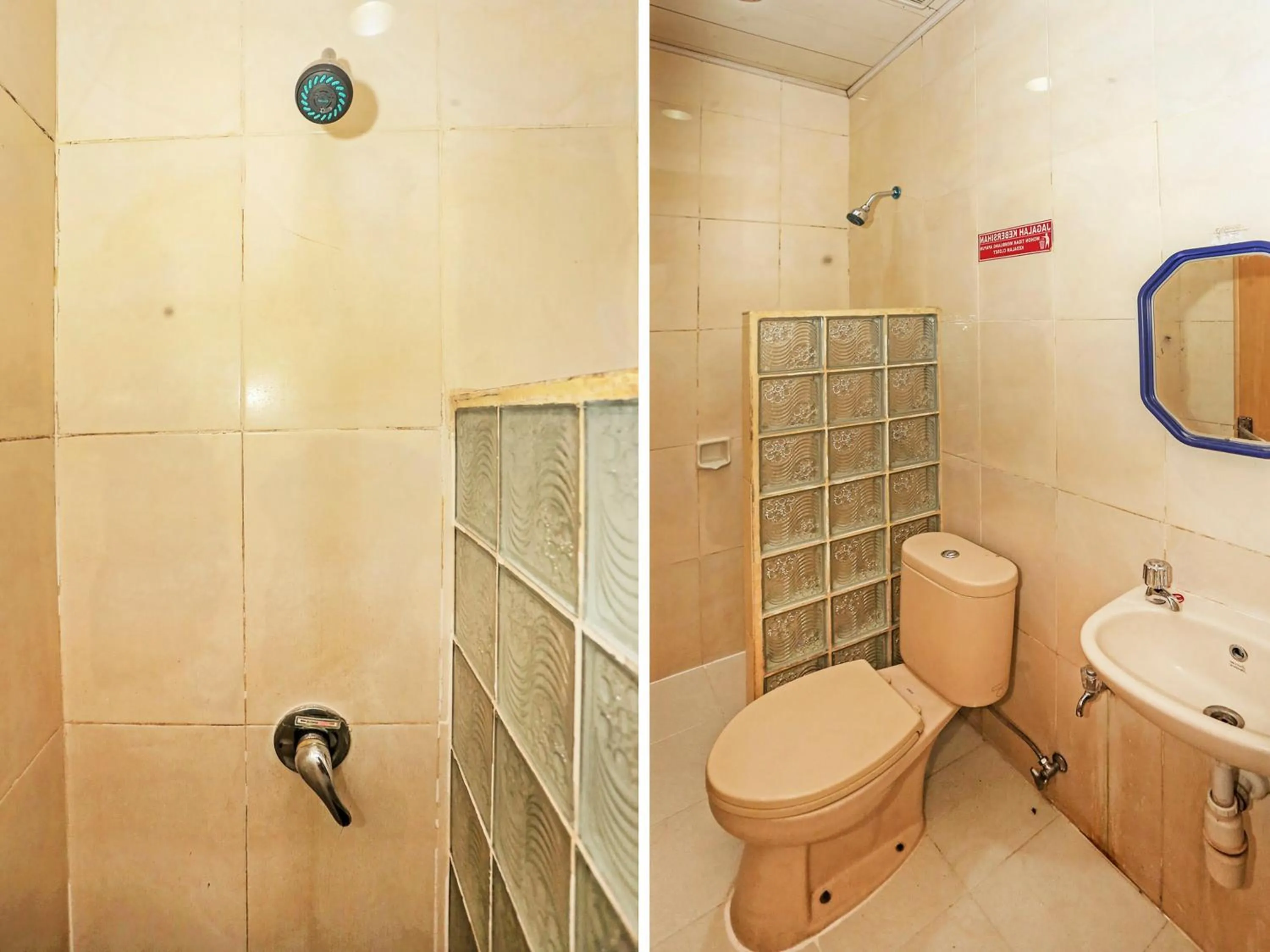 Bathroom in Hotel O Bsd