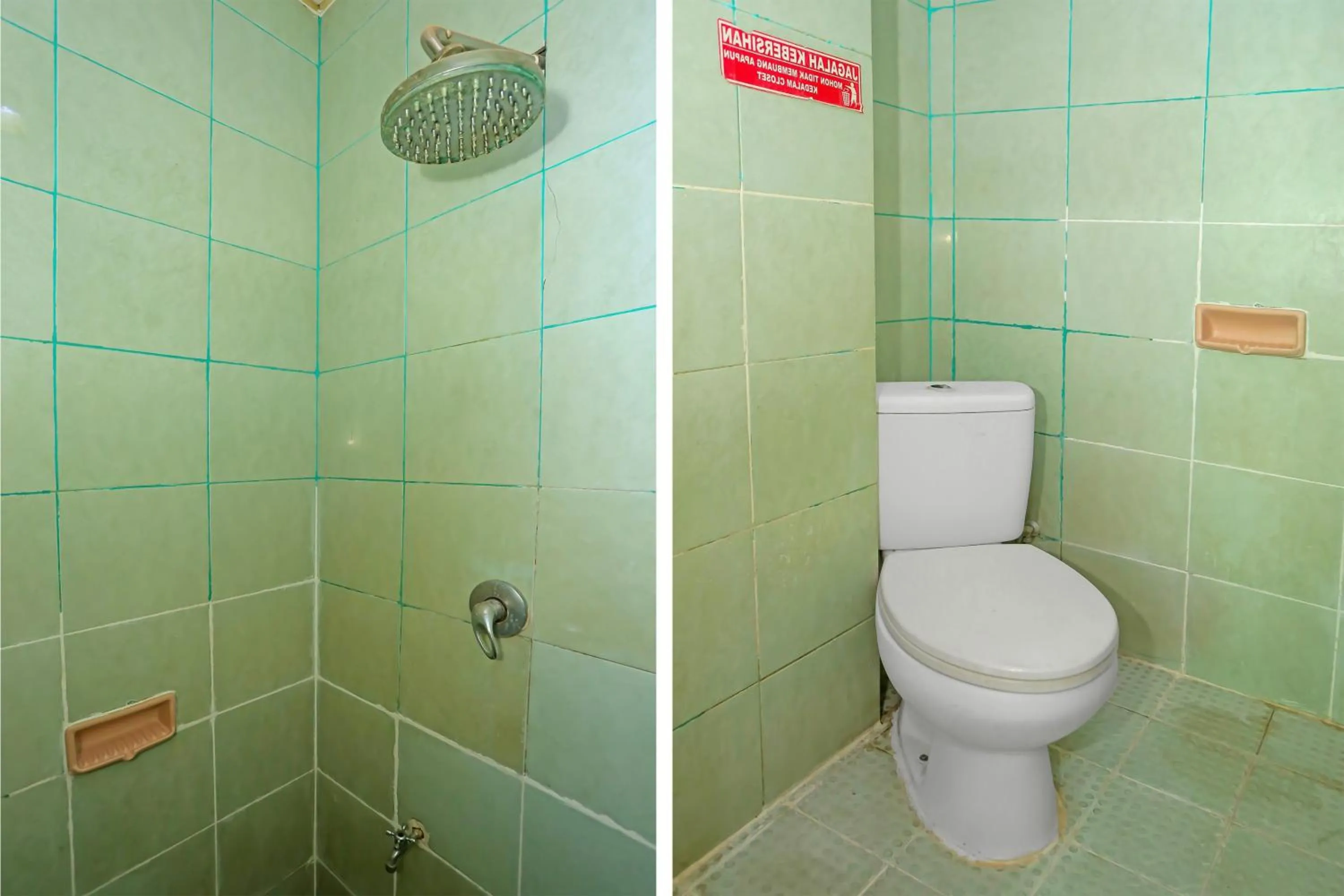 Bathroom in Hotel O Bintaro