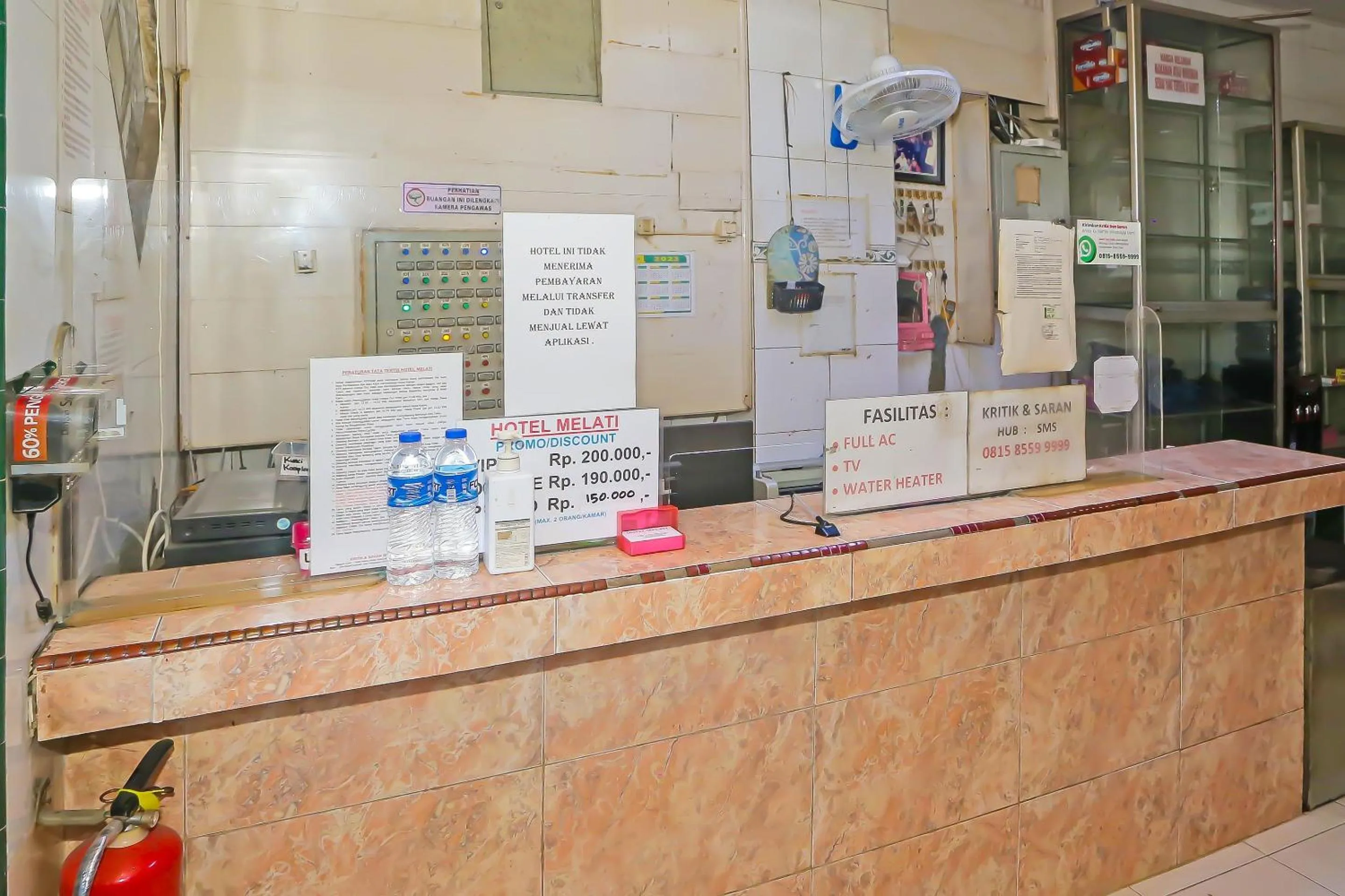 Lobby or reception in Hotel O Melati