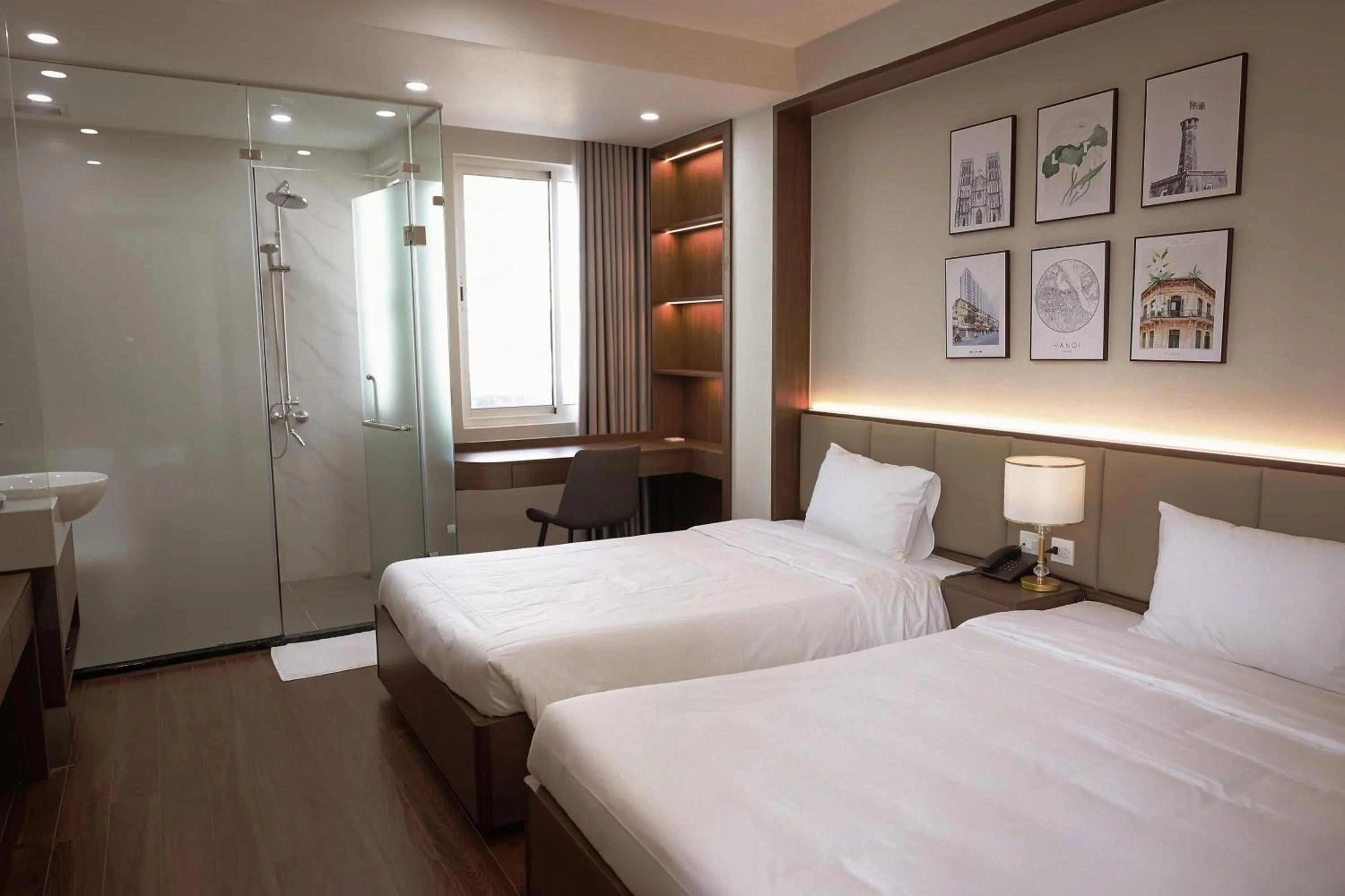 Bed in The Cosy Inn Hanoi