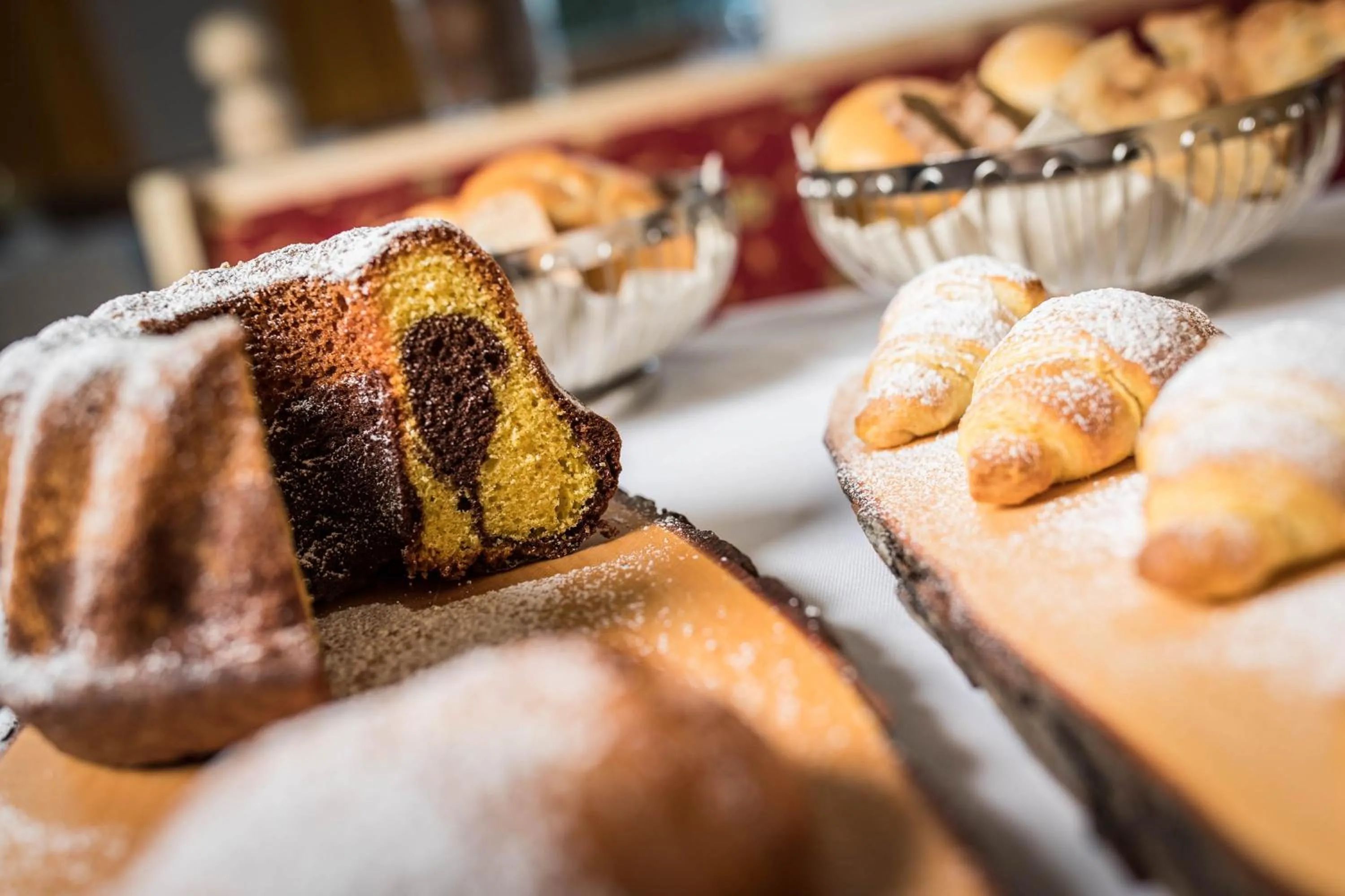 Continental breakfast in Hotel Landgasthof Lärchenwald