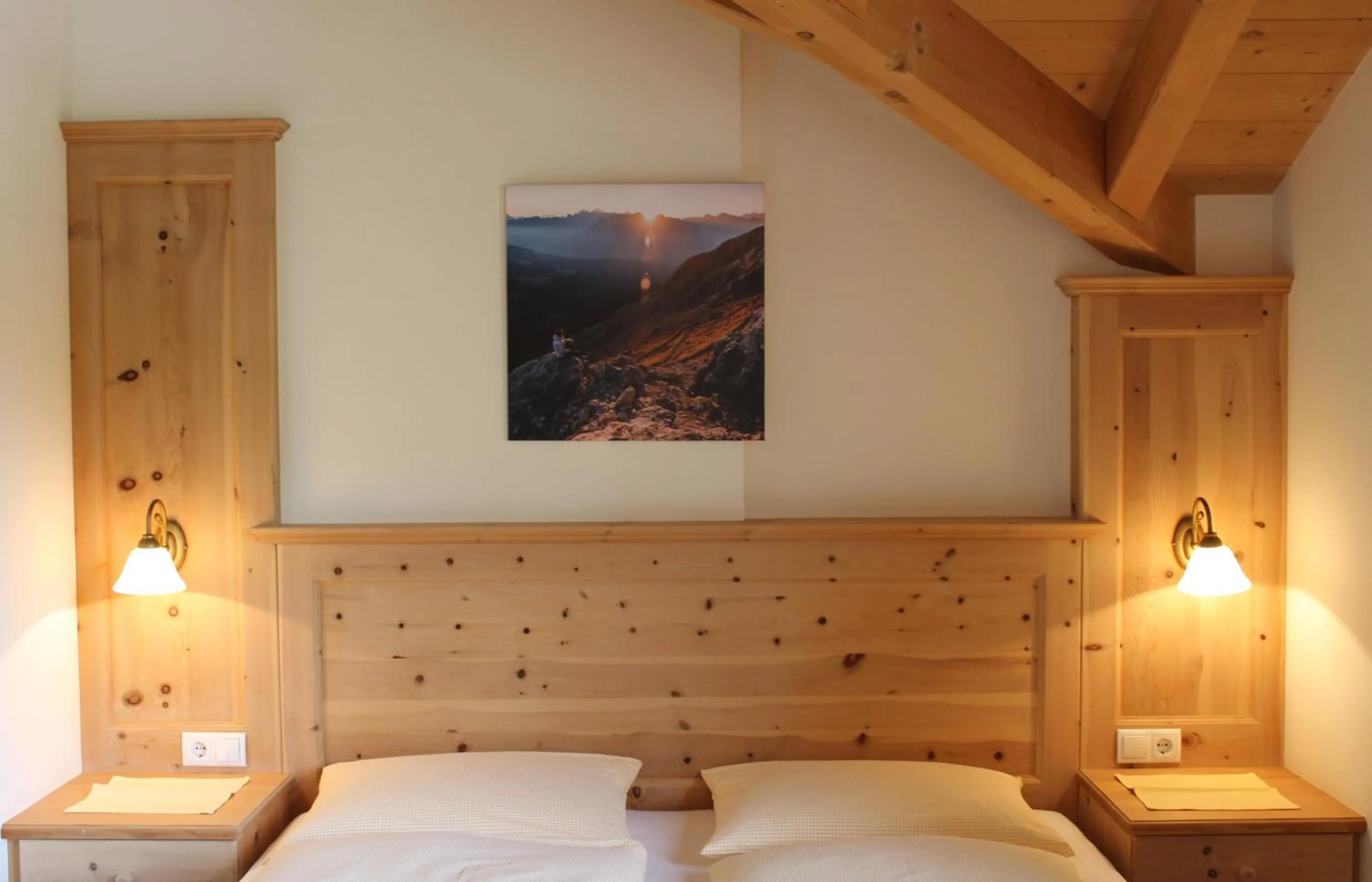 Bed in Hotel Landgasthof Lärchenwald