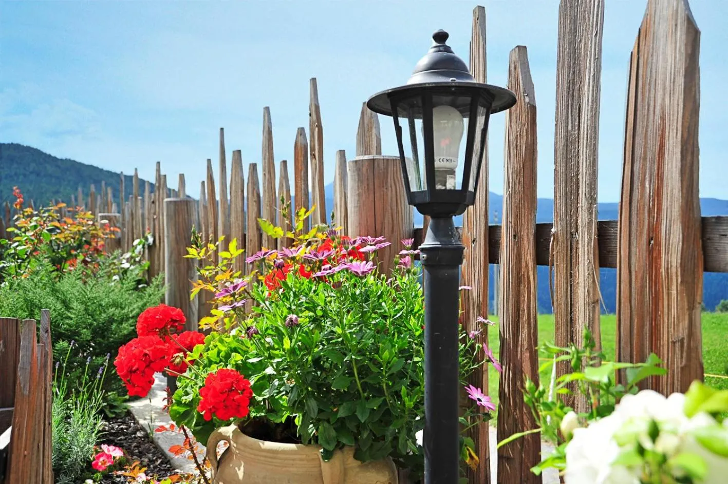 Garden view in Hotel Landgasthof Lärchenwald