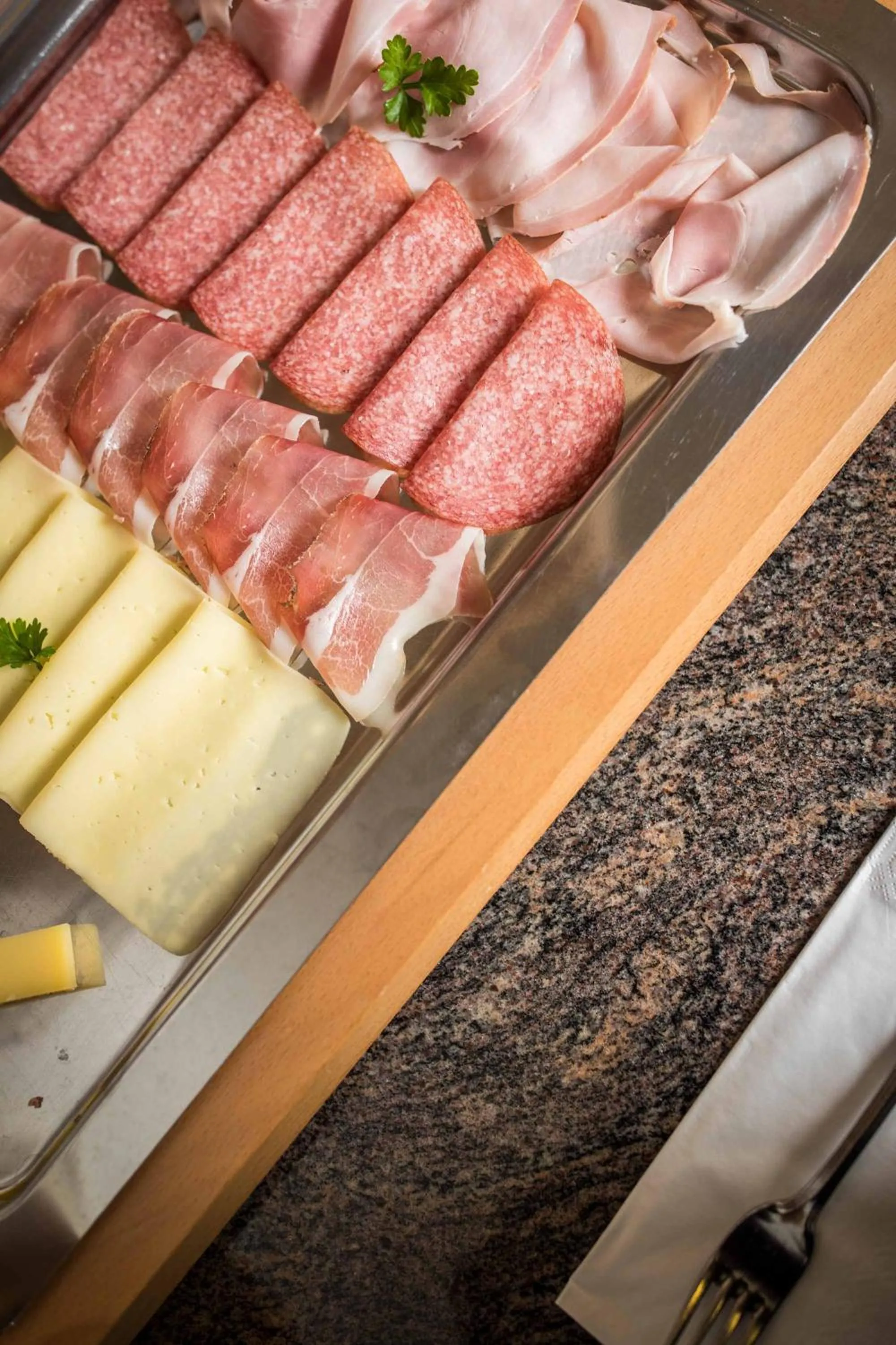 Continental breakfast in Hotel Landgasthof Lärchenwald