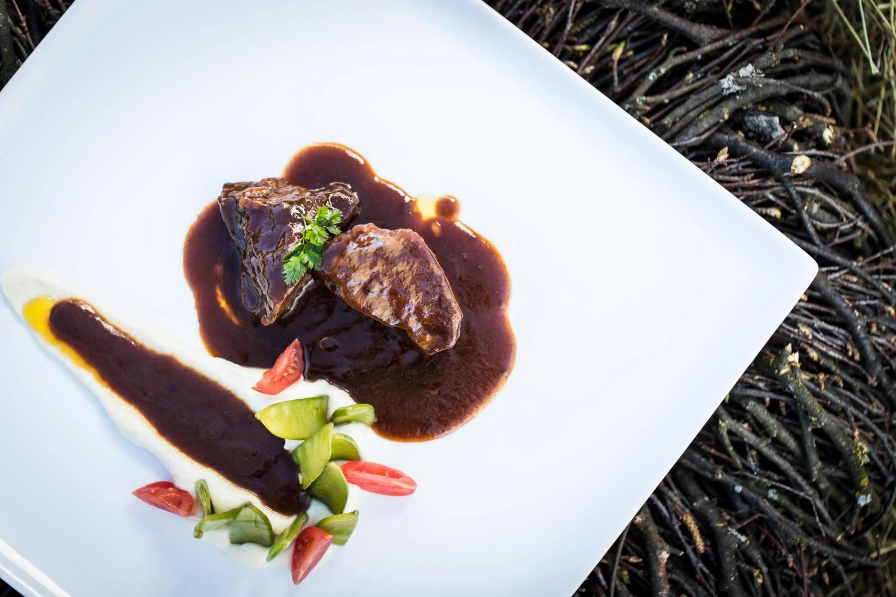 Food close-up in Hotel Landgasthof Lärchenwald