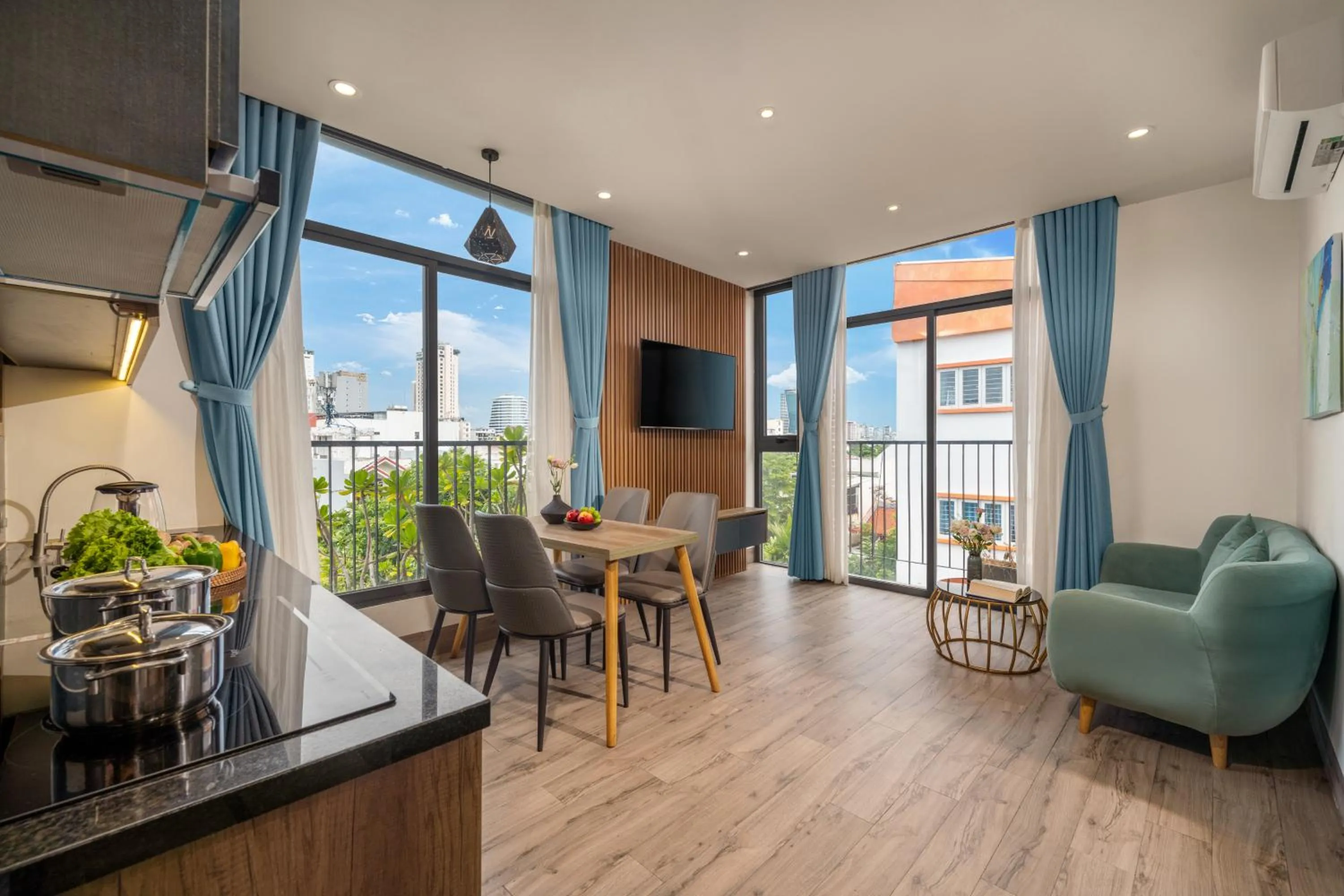 kitchen in Lantana House Boutique Da Nang