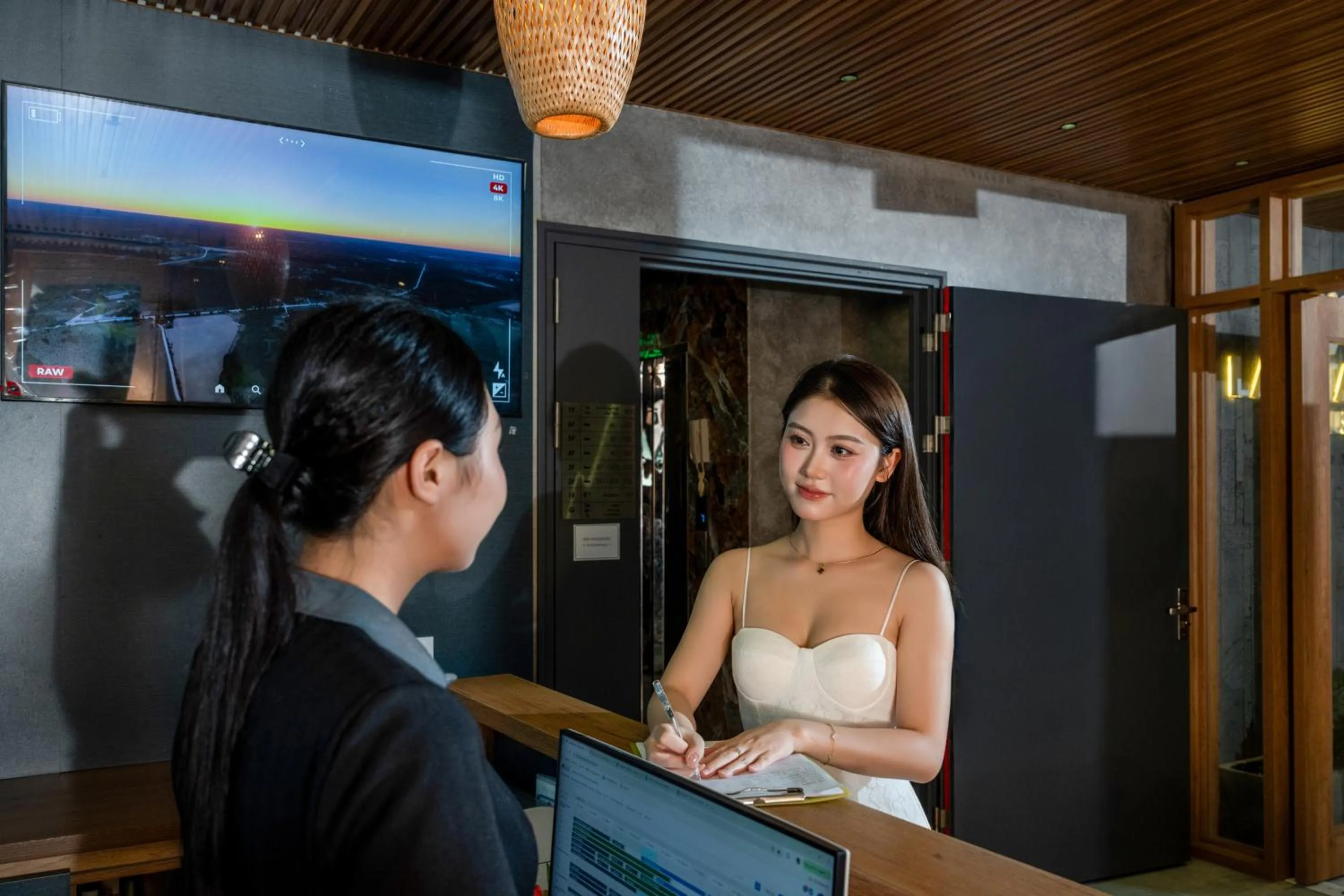 Lobby or reception in Lantana House Boutique Da Nang