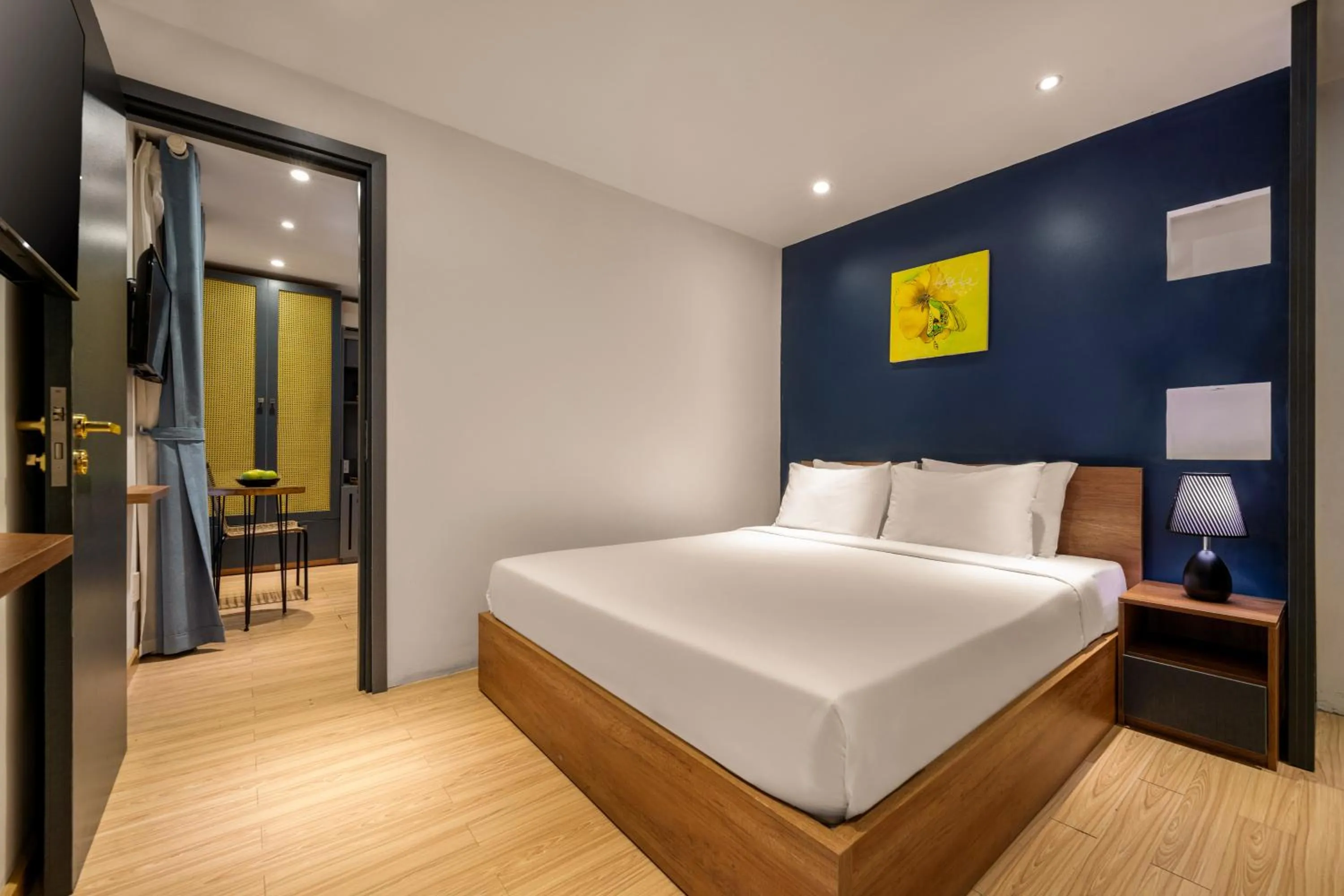 Bed in Lantana House Boutique Da Nang