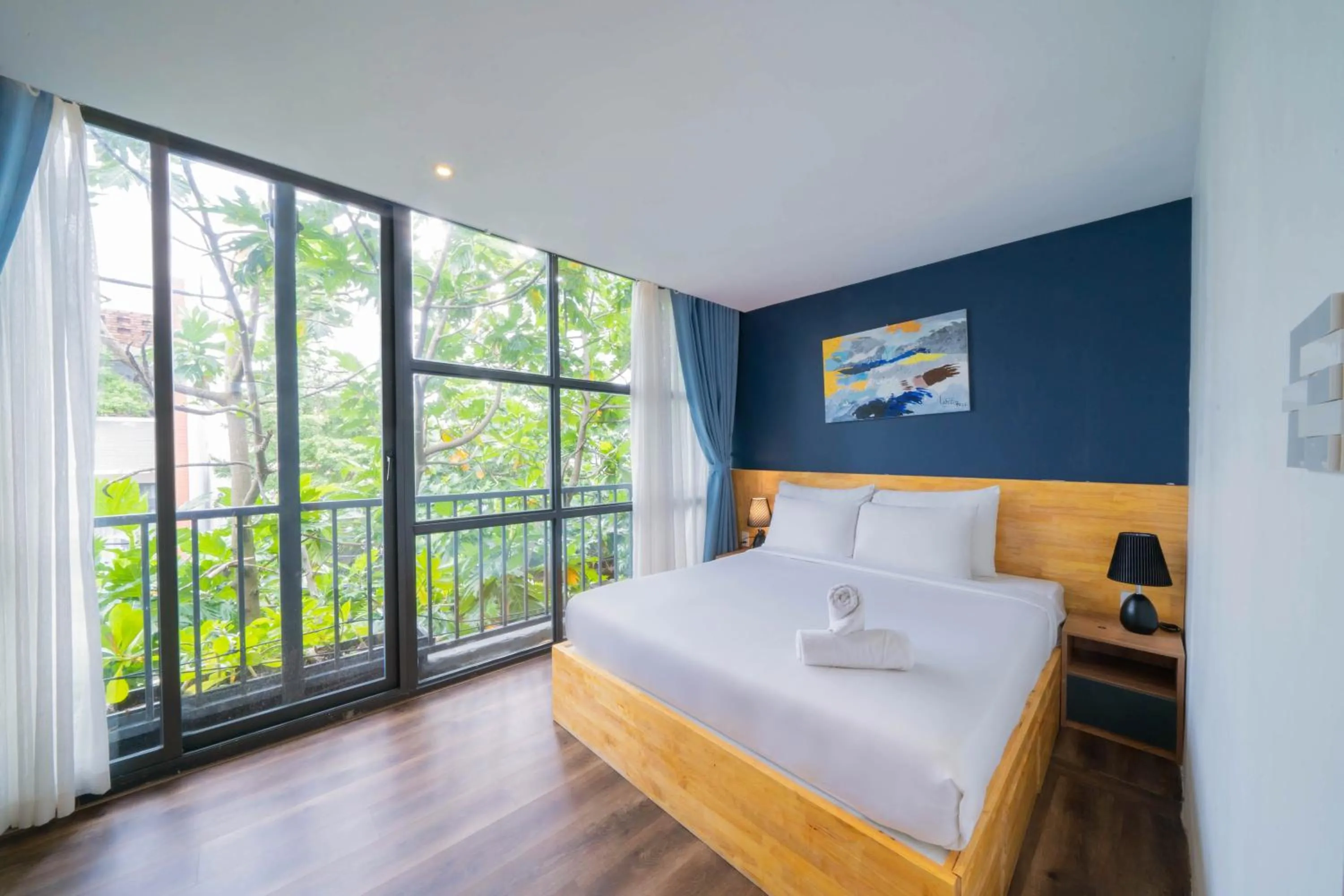 Bed in Lantana House Boutique Da Nang