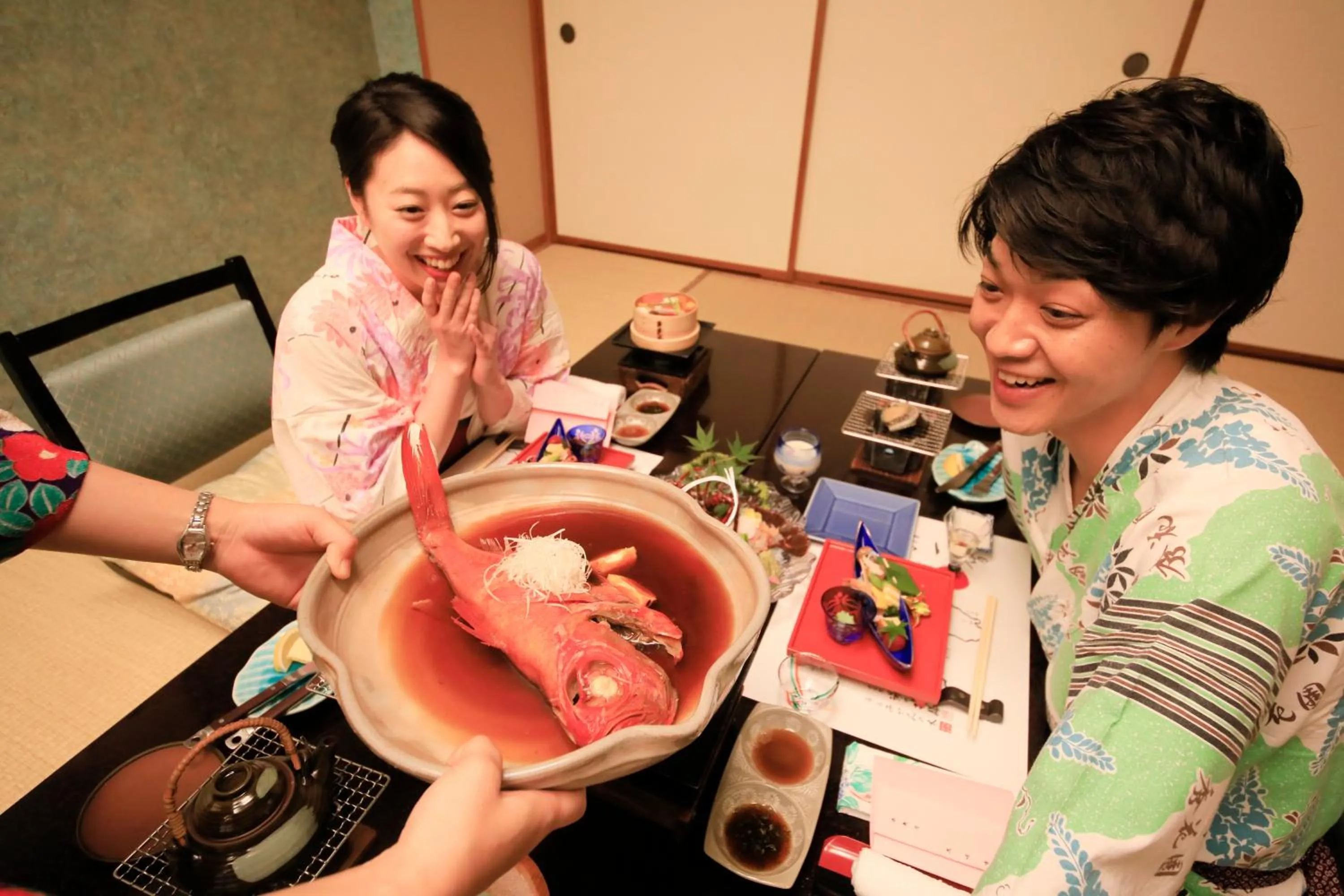 Dinner in Syukaen Yunohanazen