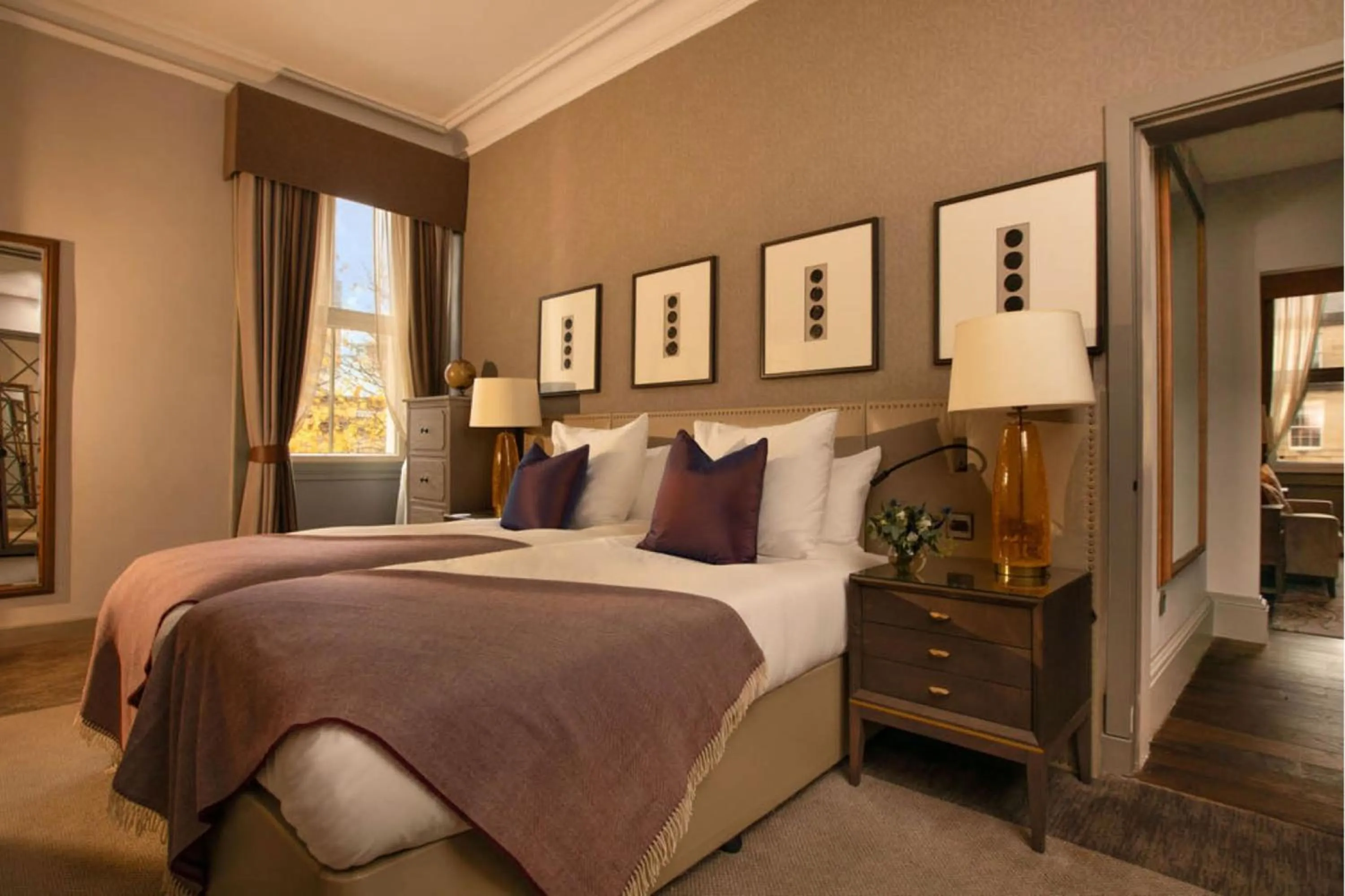 Photo of the whole room, Bed in InterContinental Edinburgh The George by IHG