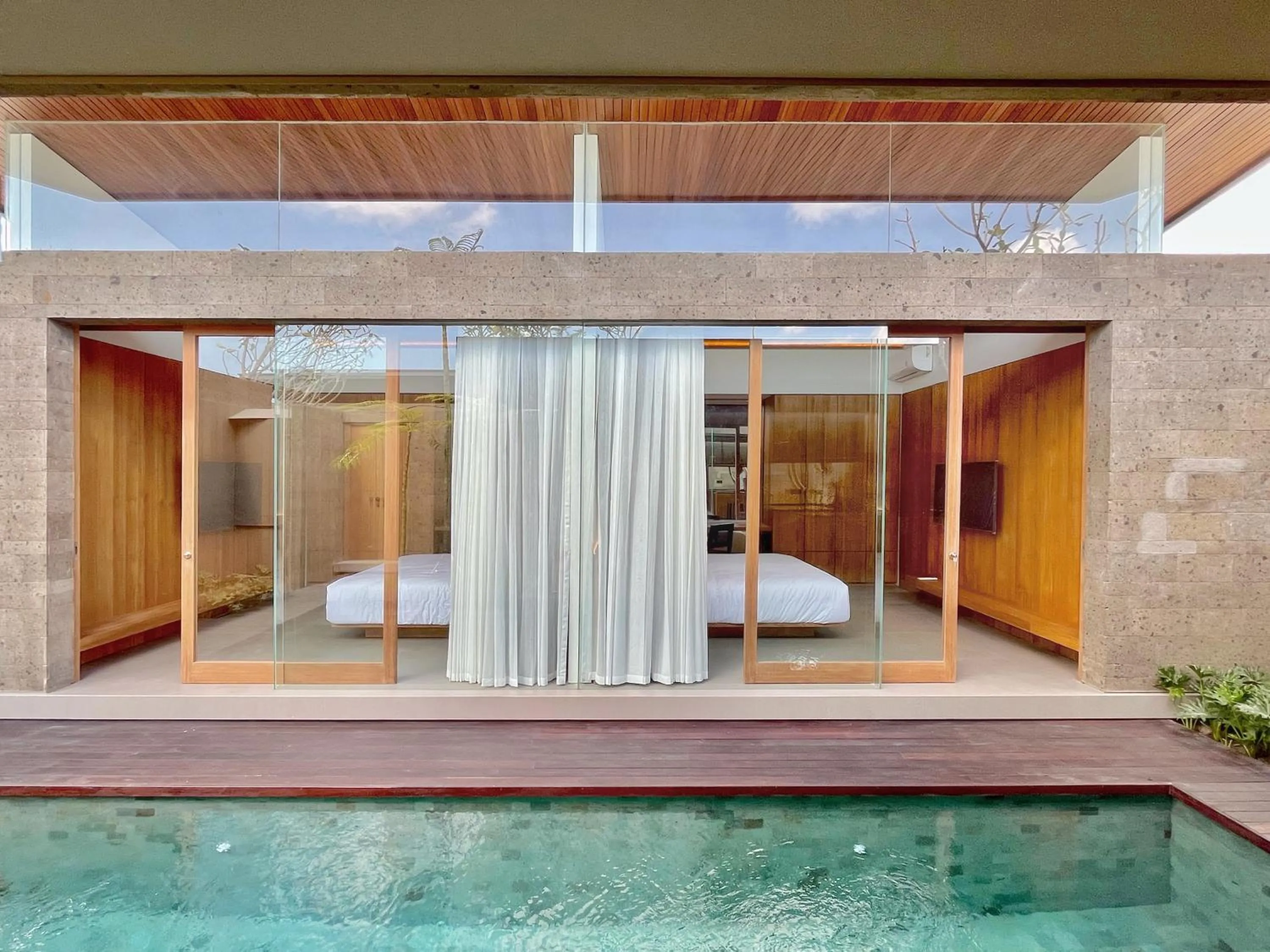 Patio in Domisili Villas Canggu Bali by Fays Hospitality