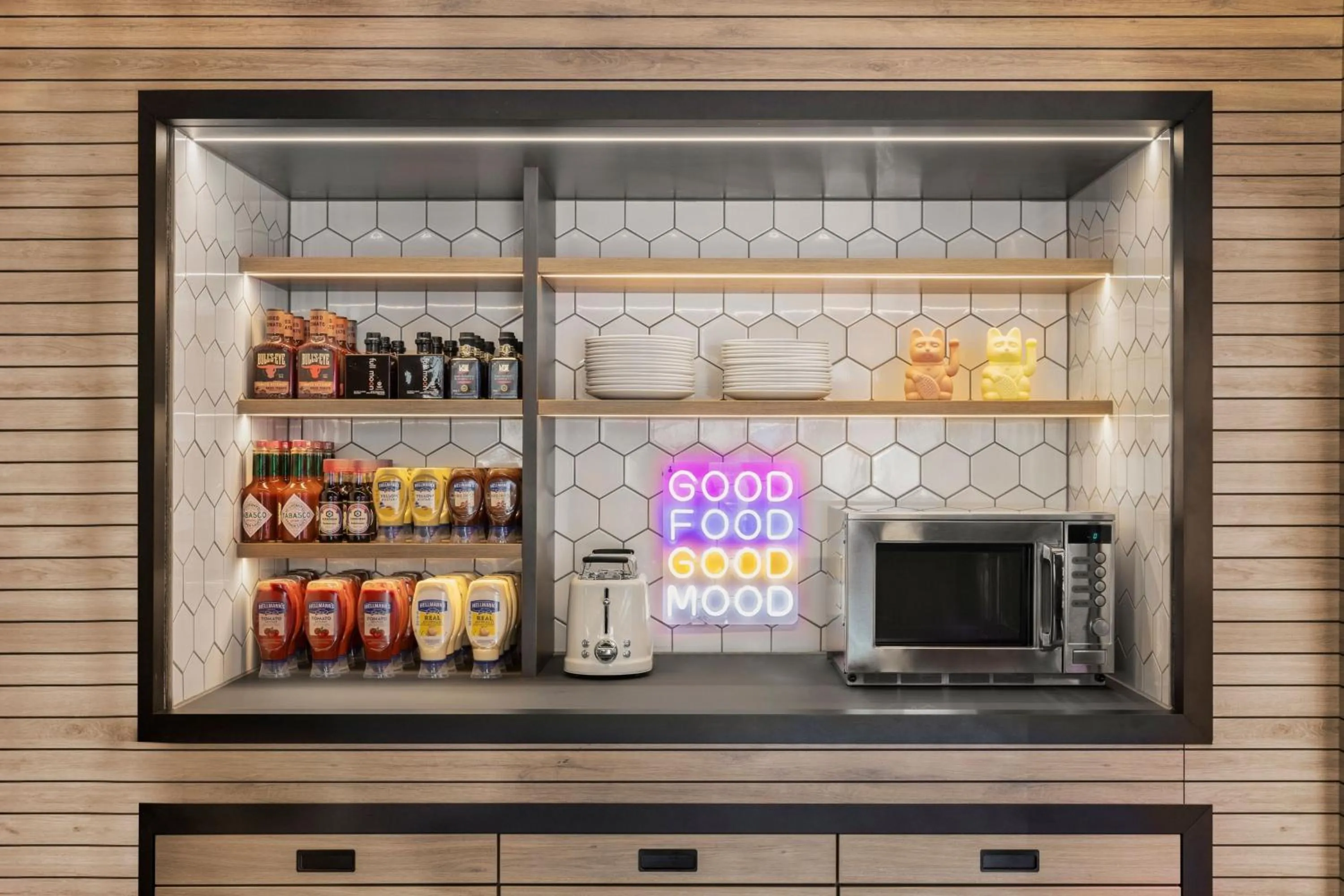 Restaurant/places to eat in Moxy Vienna City East