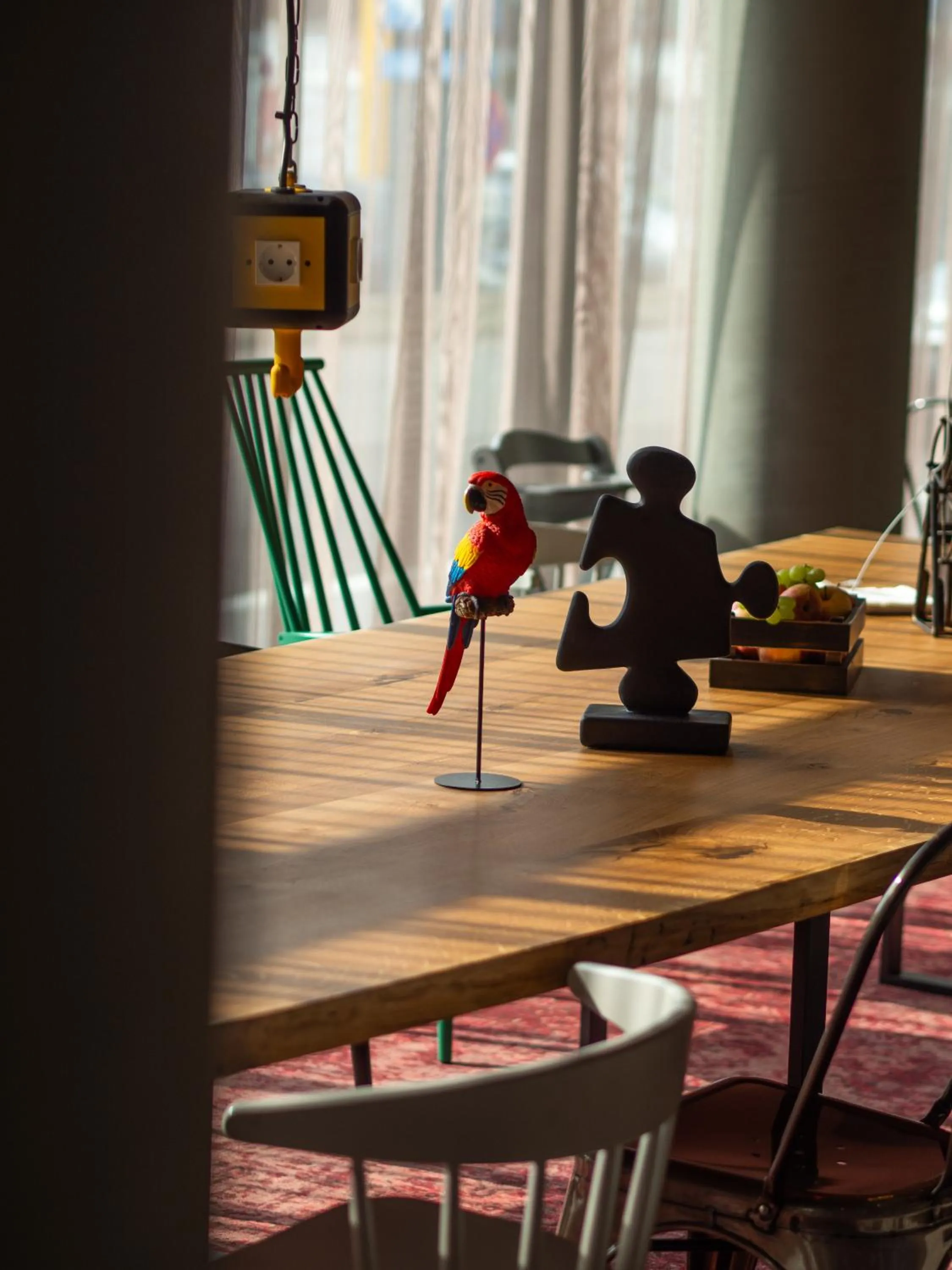 Lounge or bar in Moxy Vienna City East