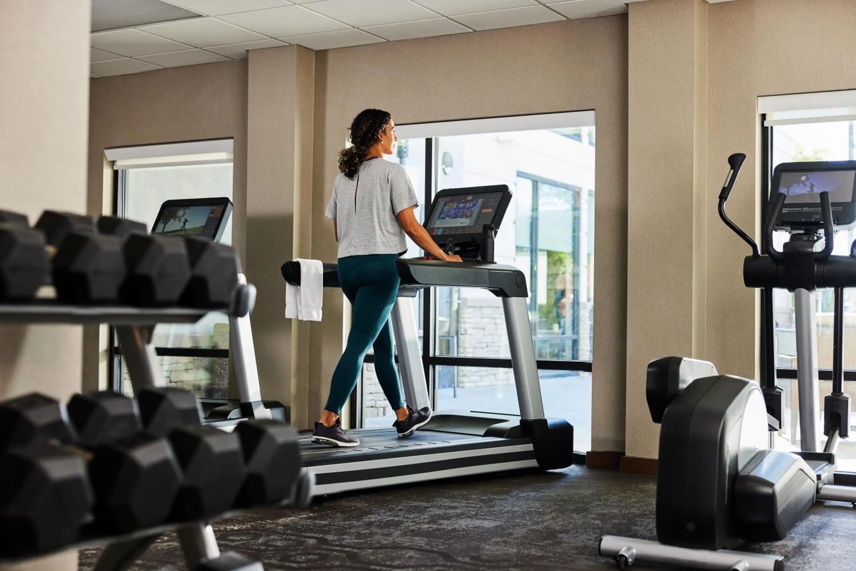 Fitness centre/facilities in Residence Inn by Marriott Vienna City East