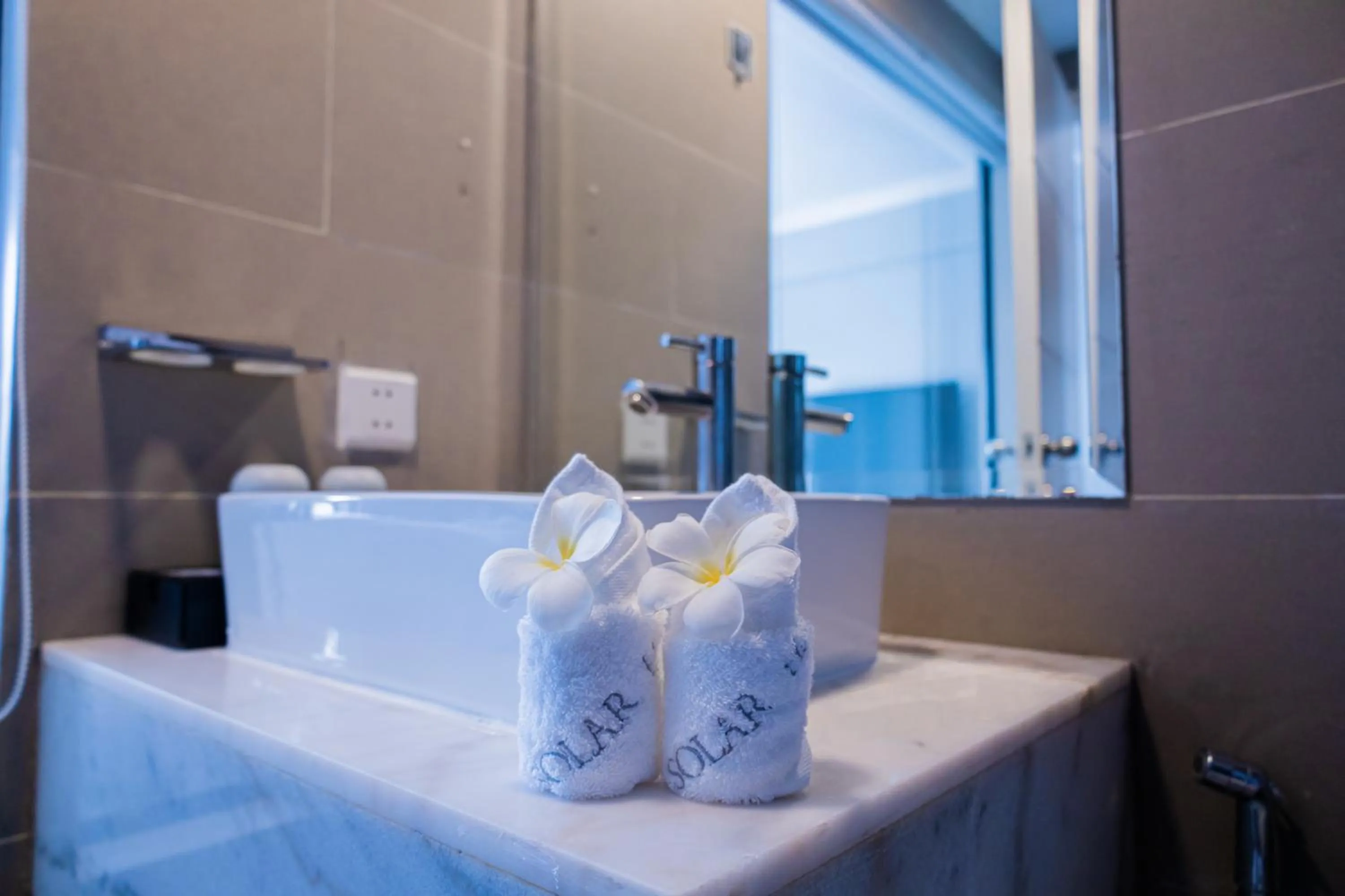 Toilet in Solar Hotel