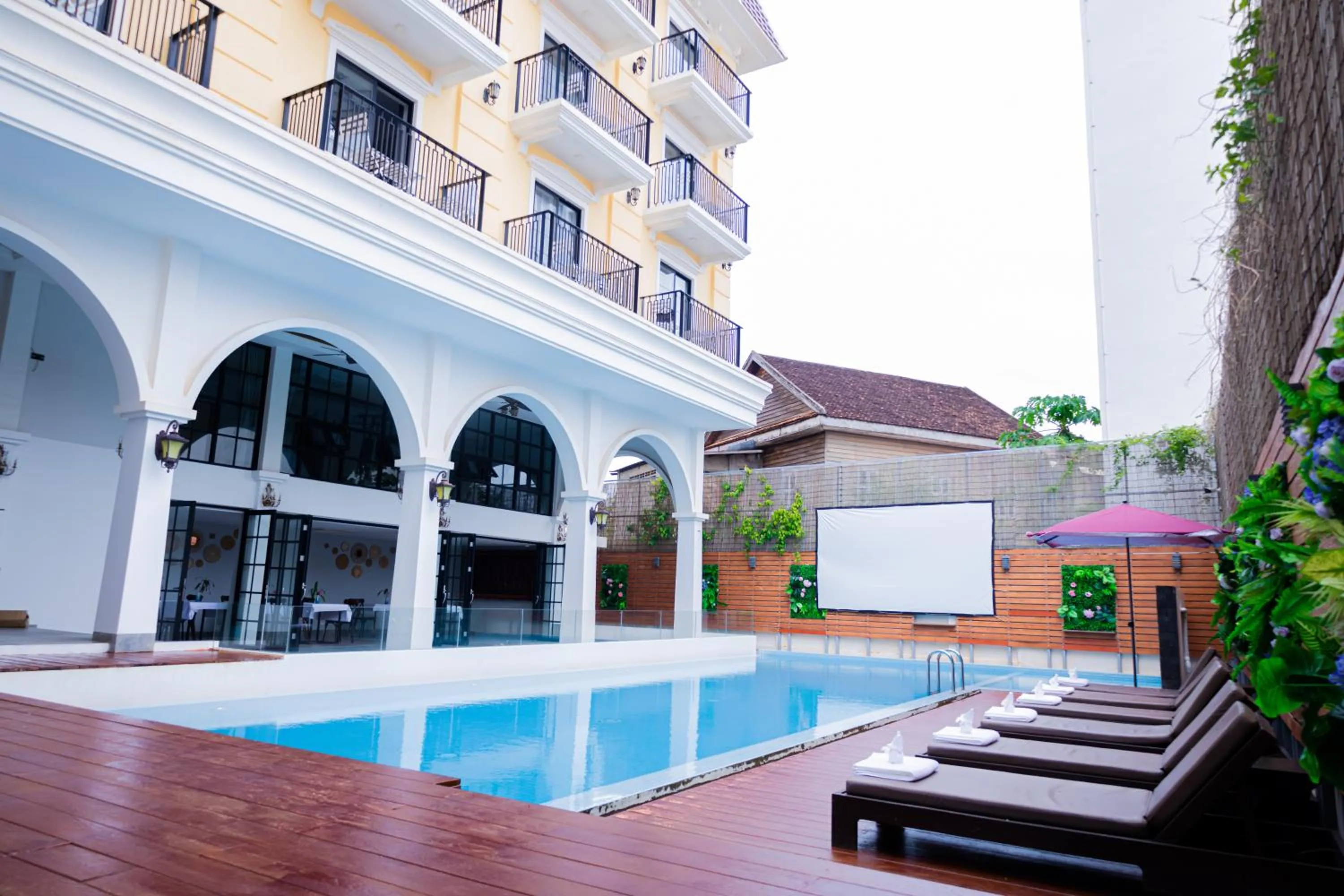 Swimming pool in Solar Hotel