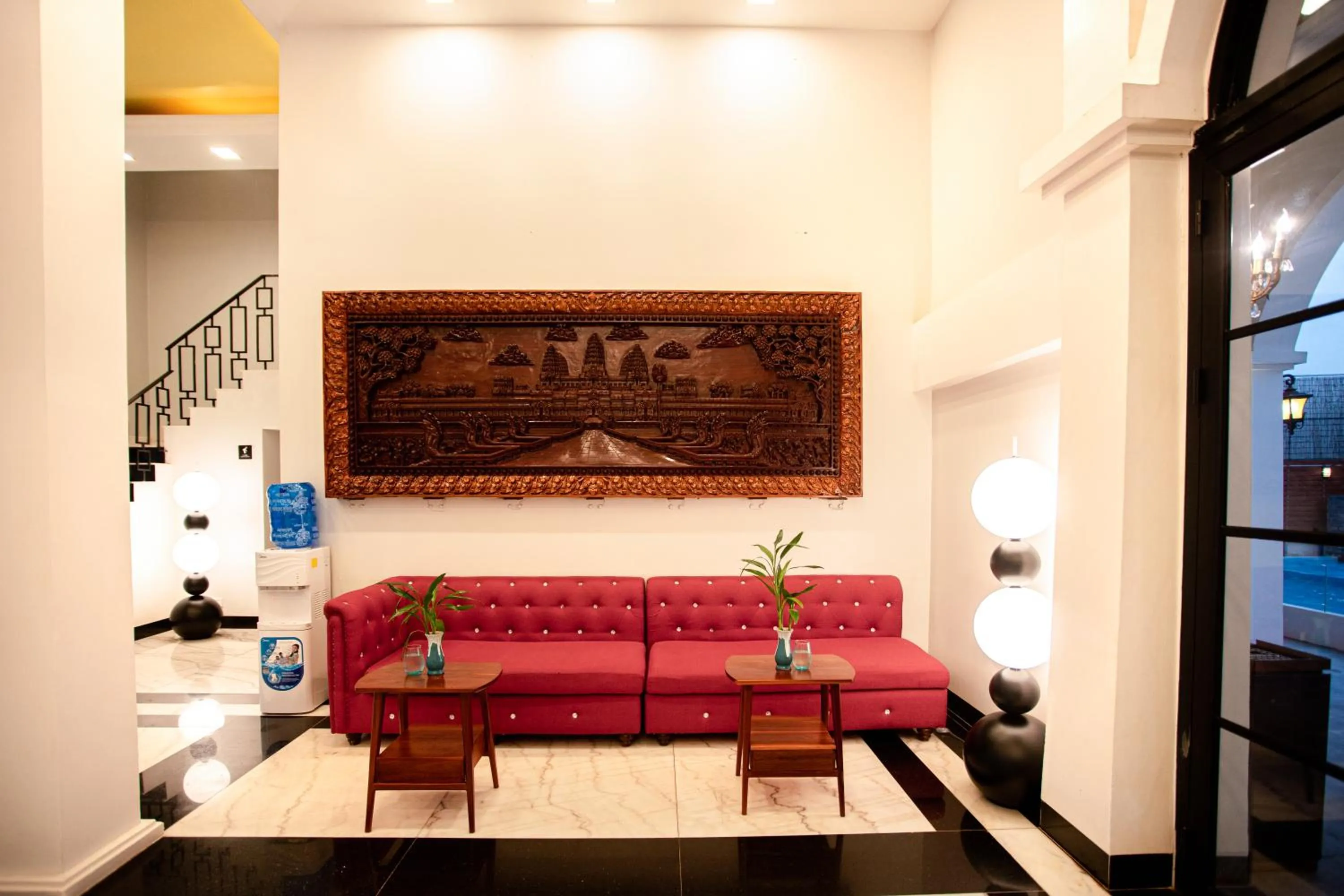 Lobby or reception in Solar Hotel