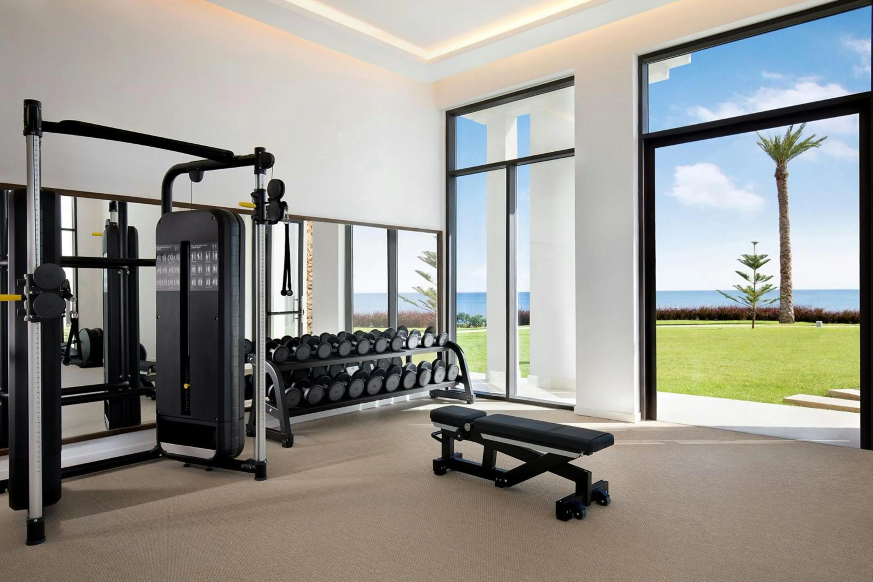 Fitness centre/facilities in The St. Regis La Bahia Blanca Resort - Tamuda Bay