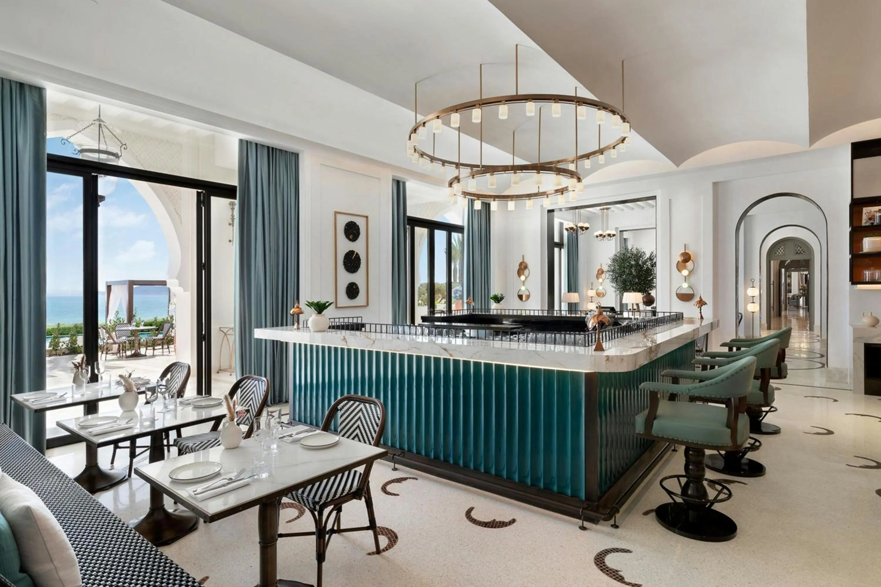 Restaurant/places to eat in The St. Regis La Bahia Blanca Resort - Tamuda Bay