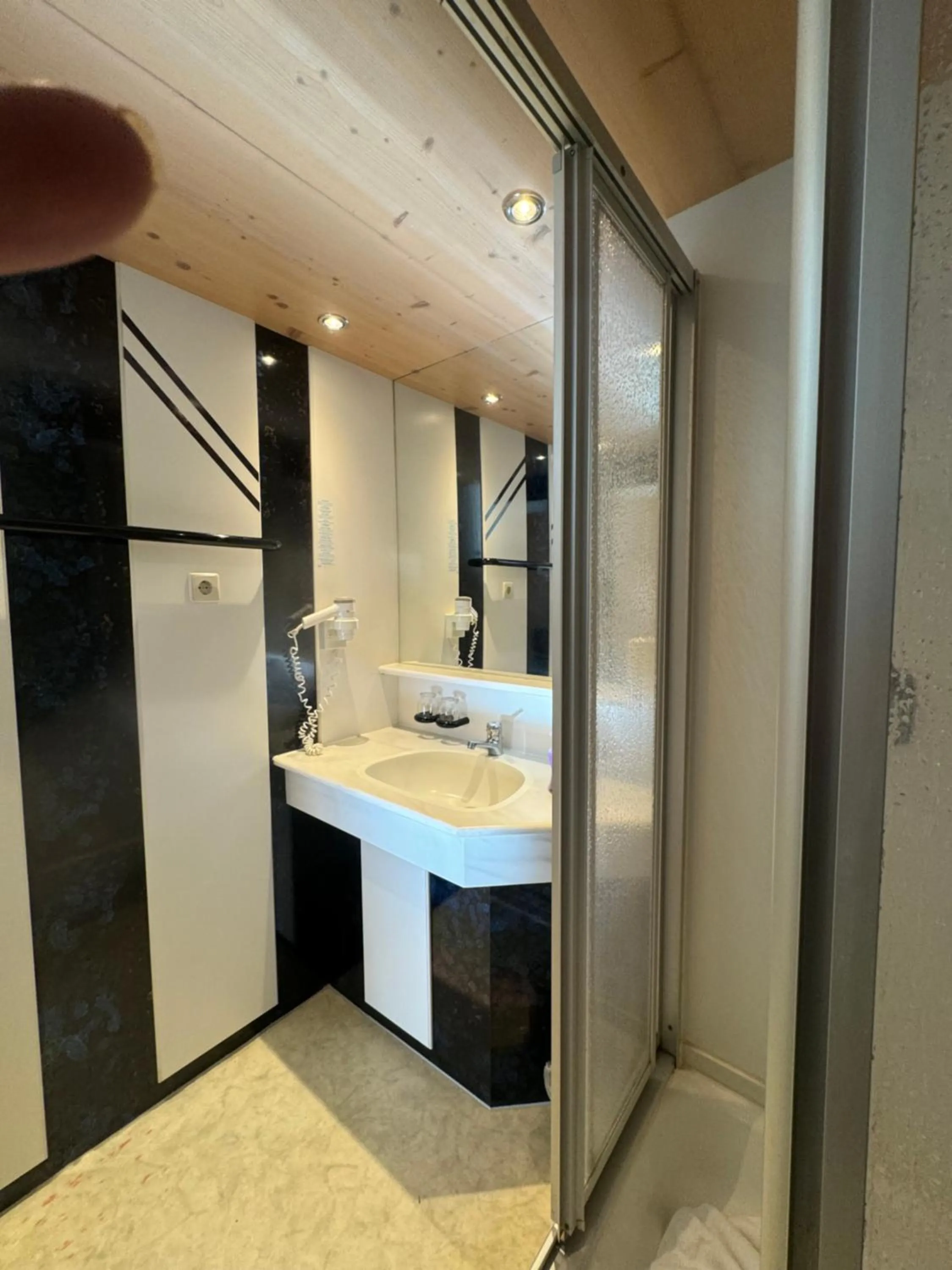 Bathroom in Landhotel Alte Post