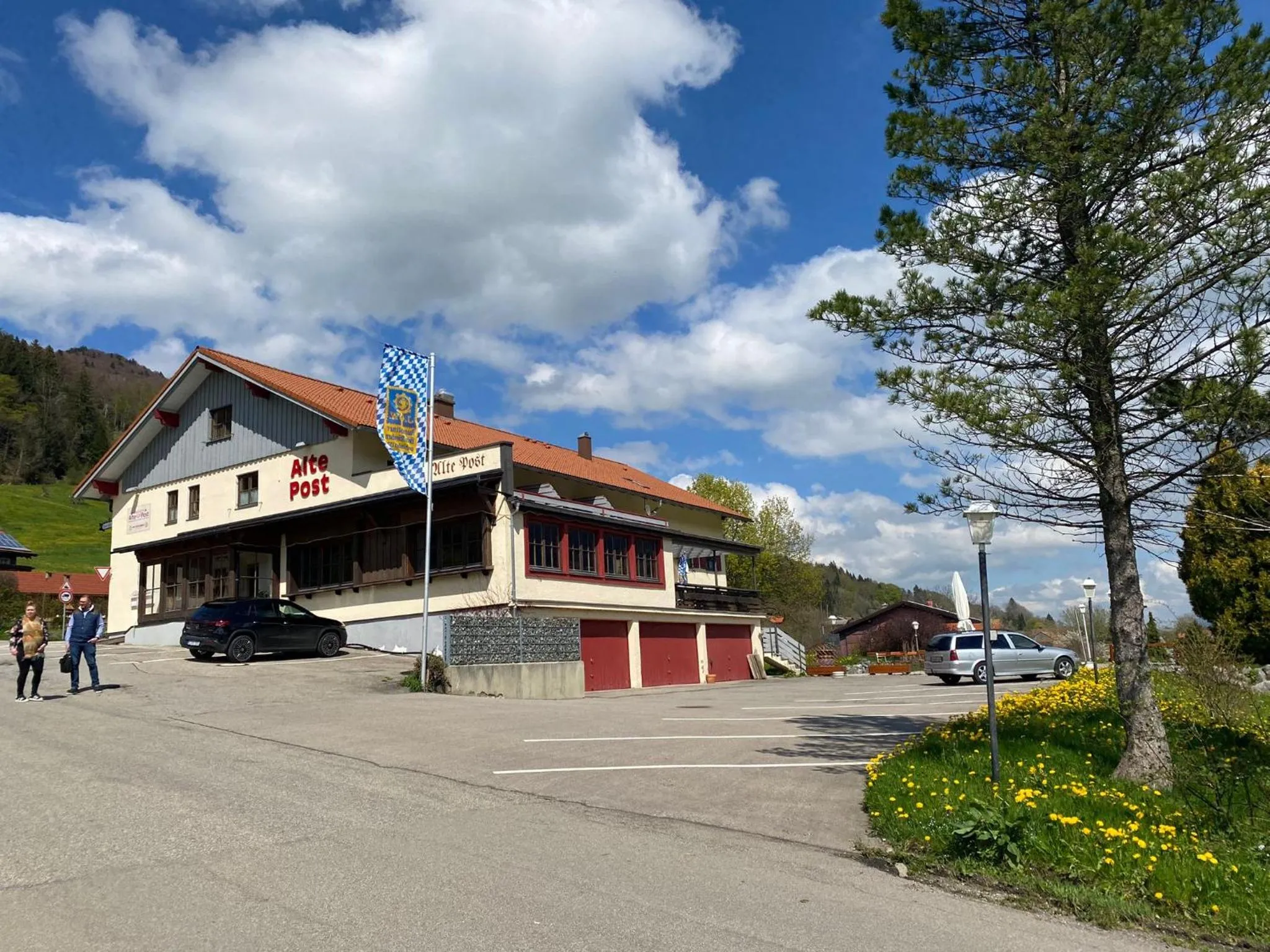 Property building in Landhotel Alte Post