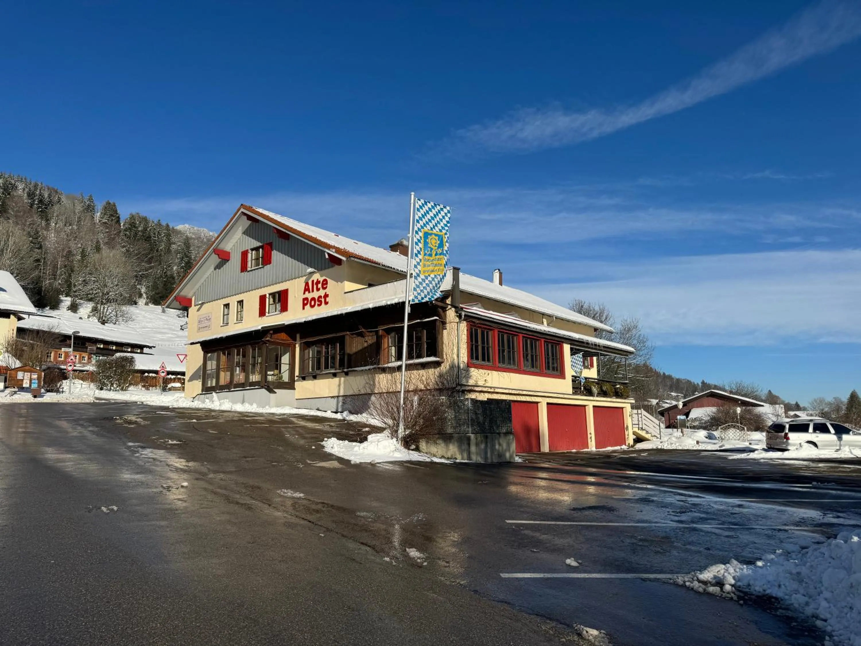 Property building in Landhotel Alte Post