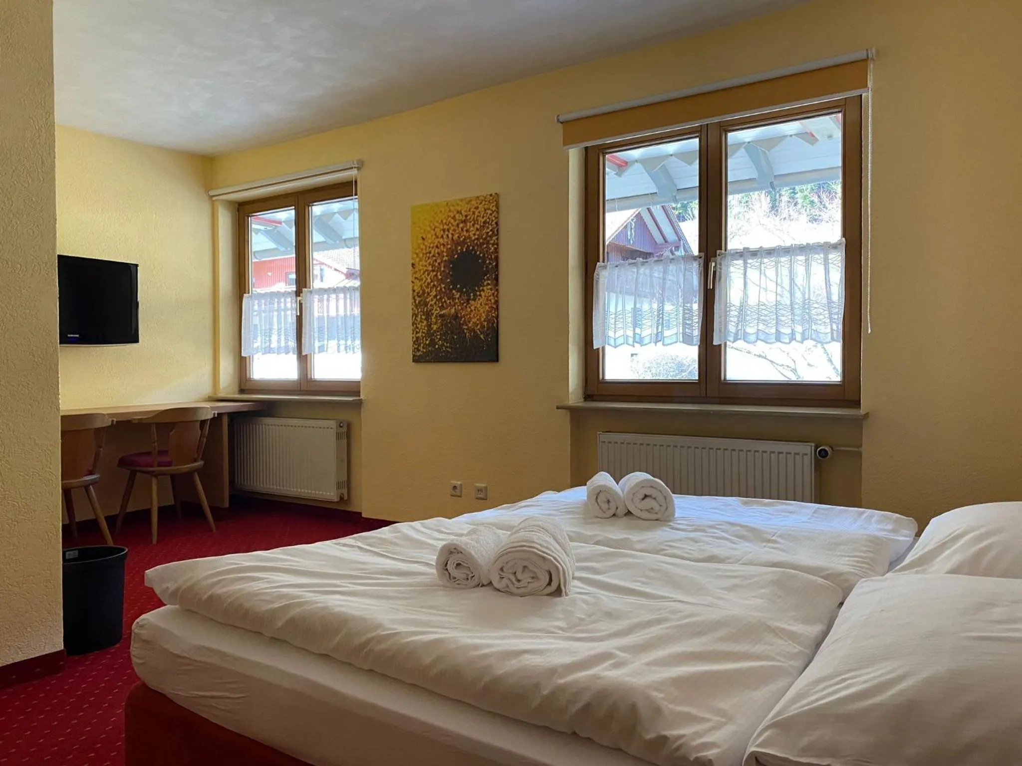 Photo of the whole room, Bed in Landhotel Alte Post