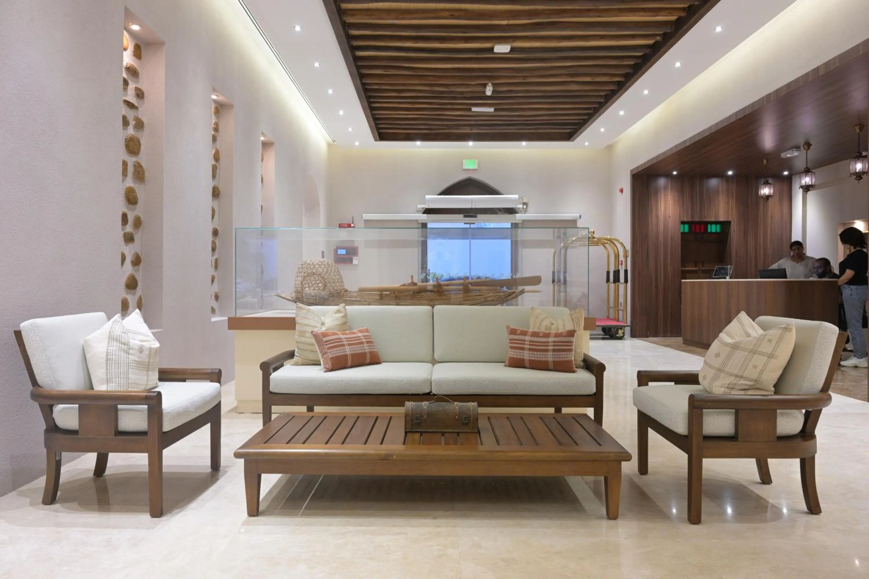 Seating area in Nozol Al Rayaheen By Sharjah Collection