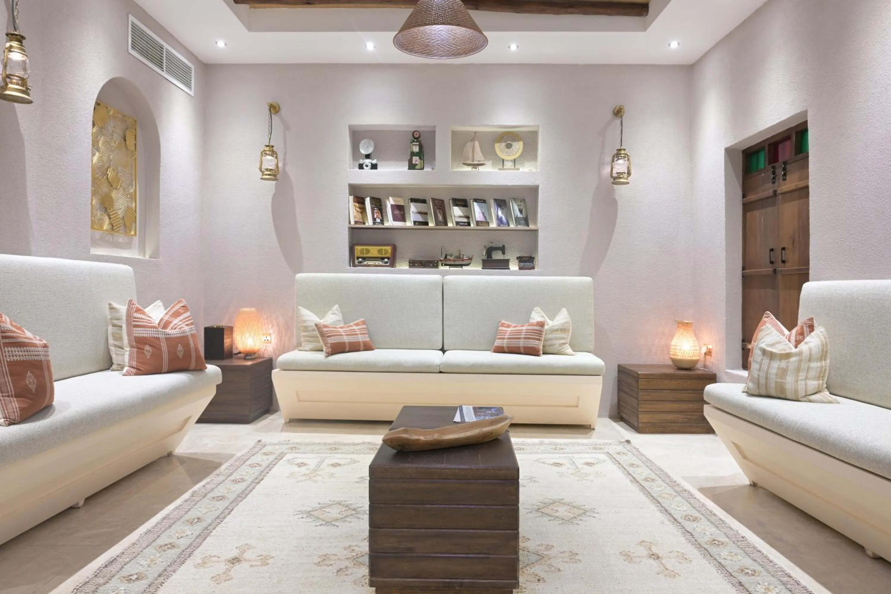 Seating area in Nozol Al Rayaheen By Sharjah Collection