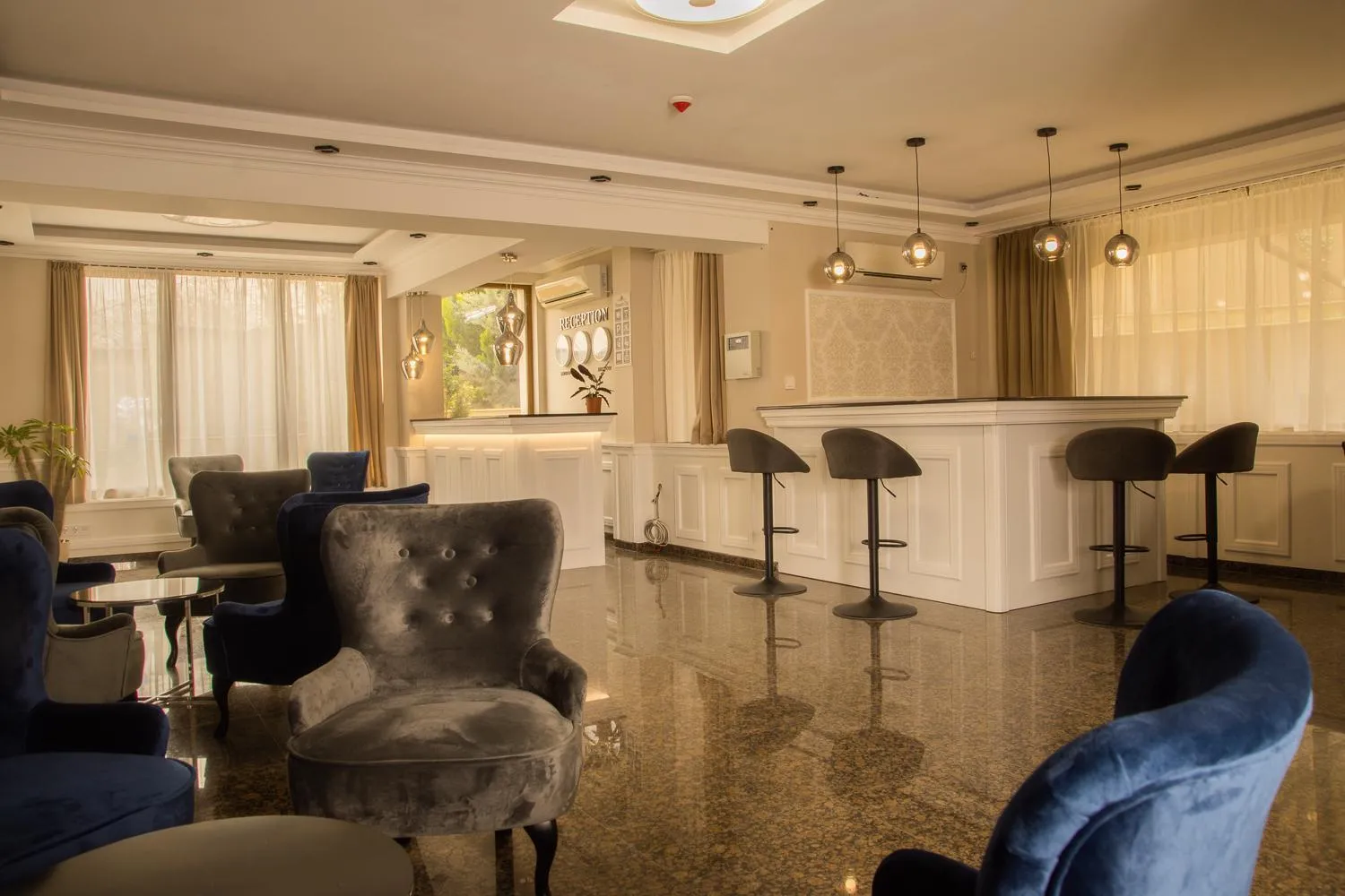 Lobby or reception in Vemara City Boutique Hotel-free parking