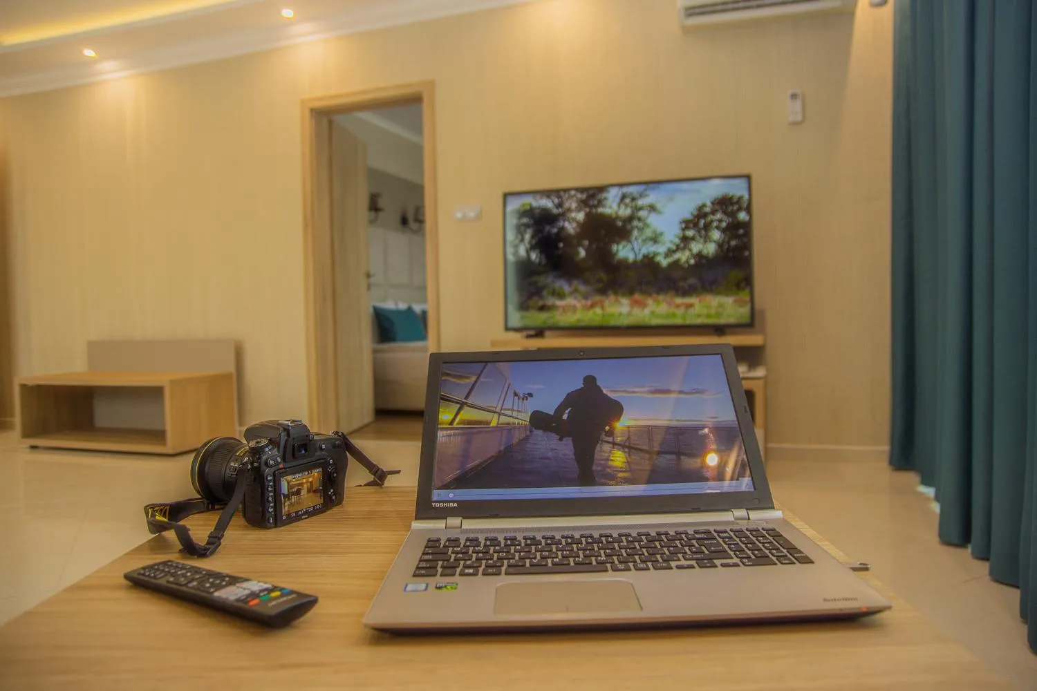TV and multimedia in Vemara City Boutique Hotel-free parking