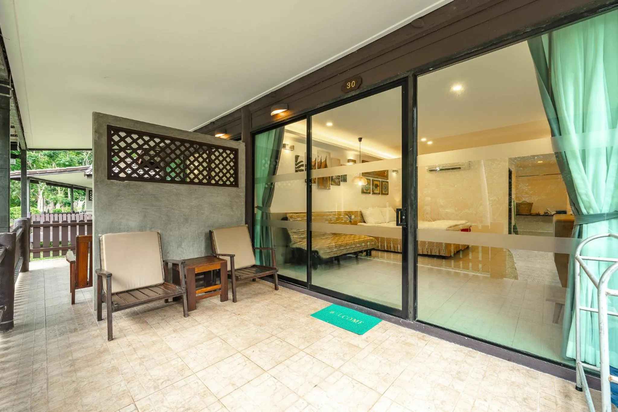 Balcony/Terrace in Ban Raya Resort and Spa