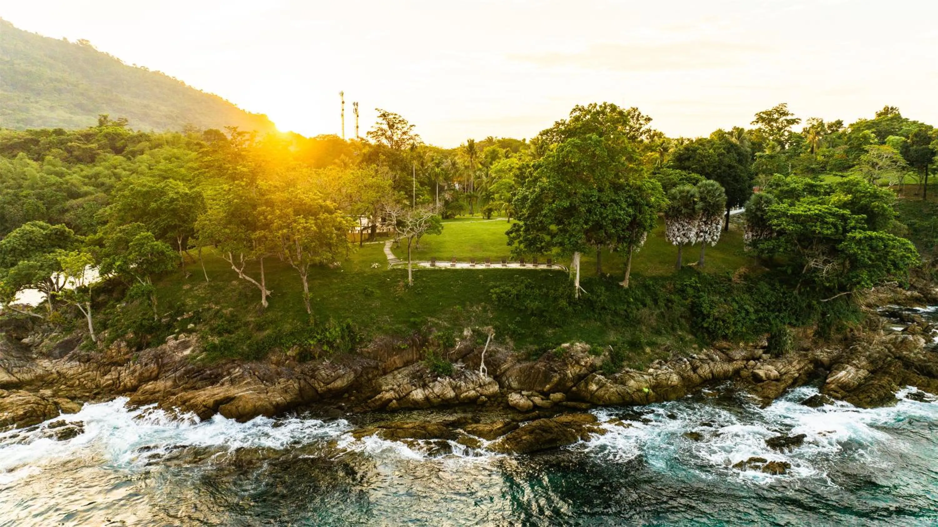 Natural landscape in Ban Raya Resort and Spa