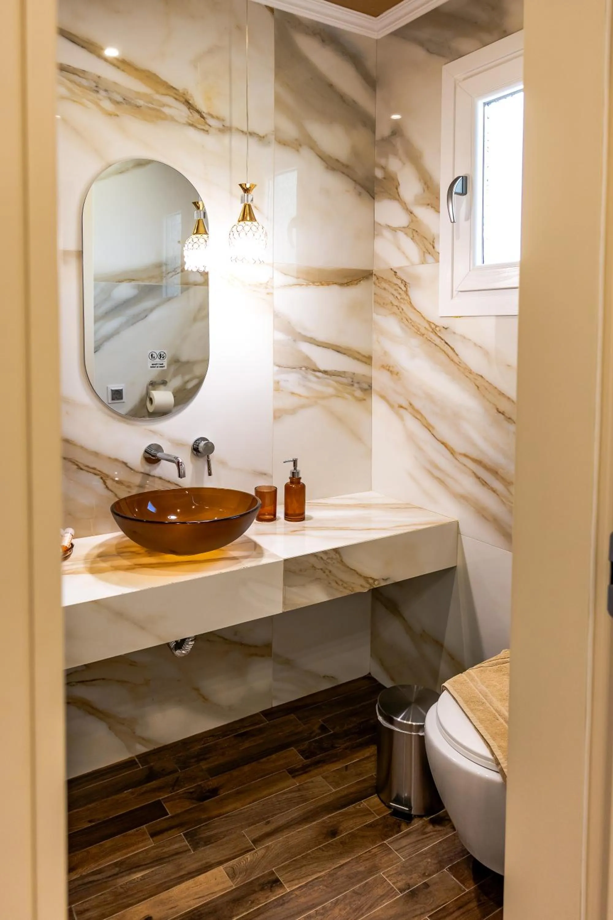 Bathroom in Nafsika Suites