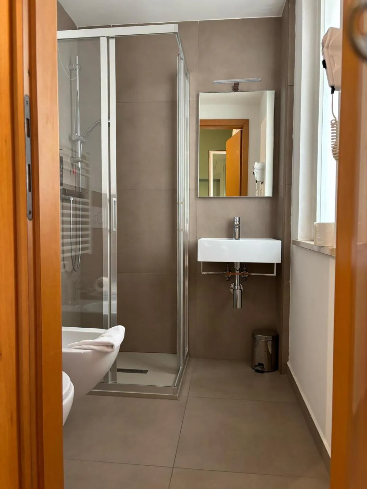 Bathroom in Residence Velò - Bike & Family