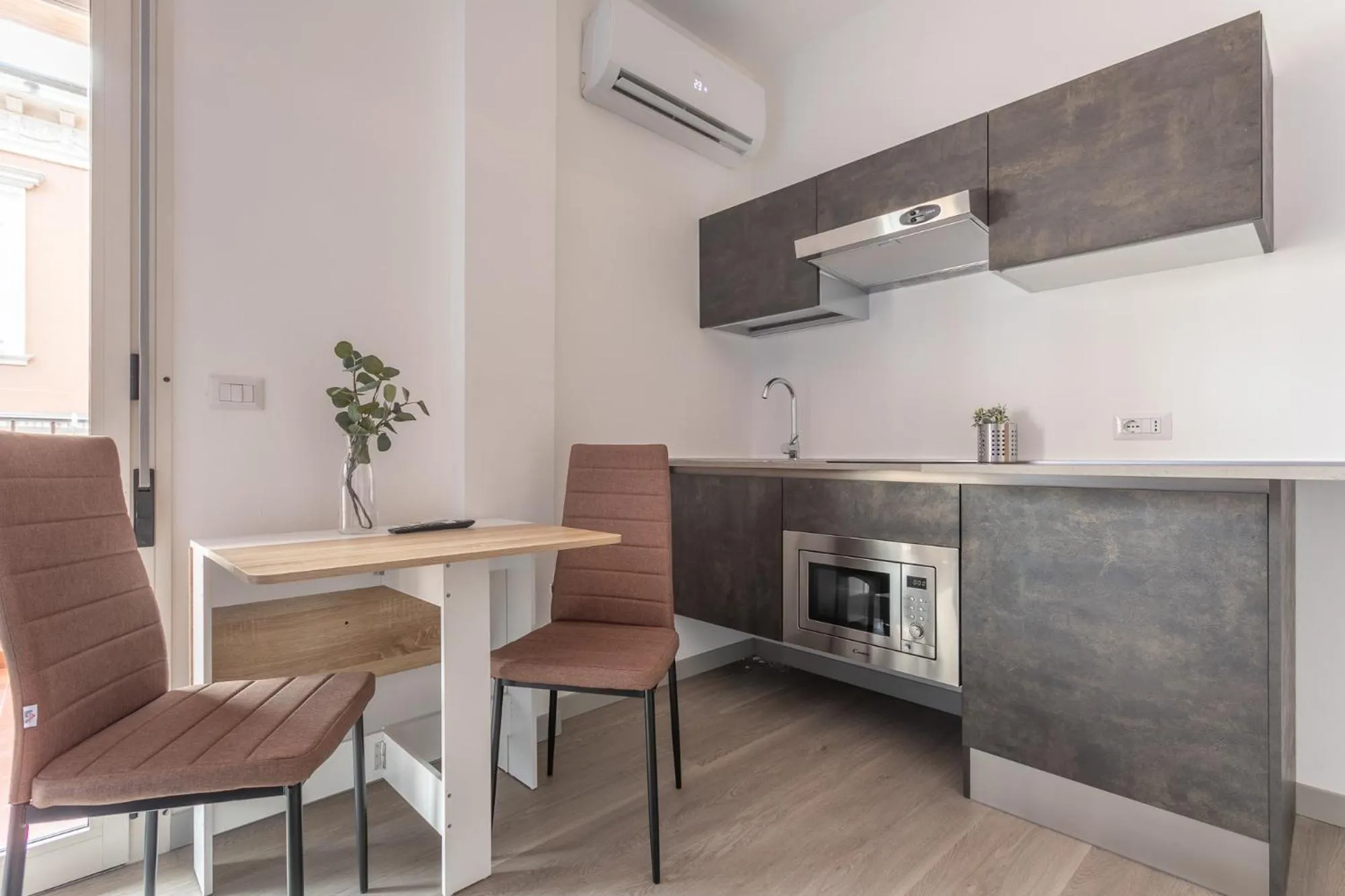 Kitchen or kitchenette in Residence Velò - Bike & Family