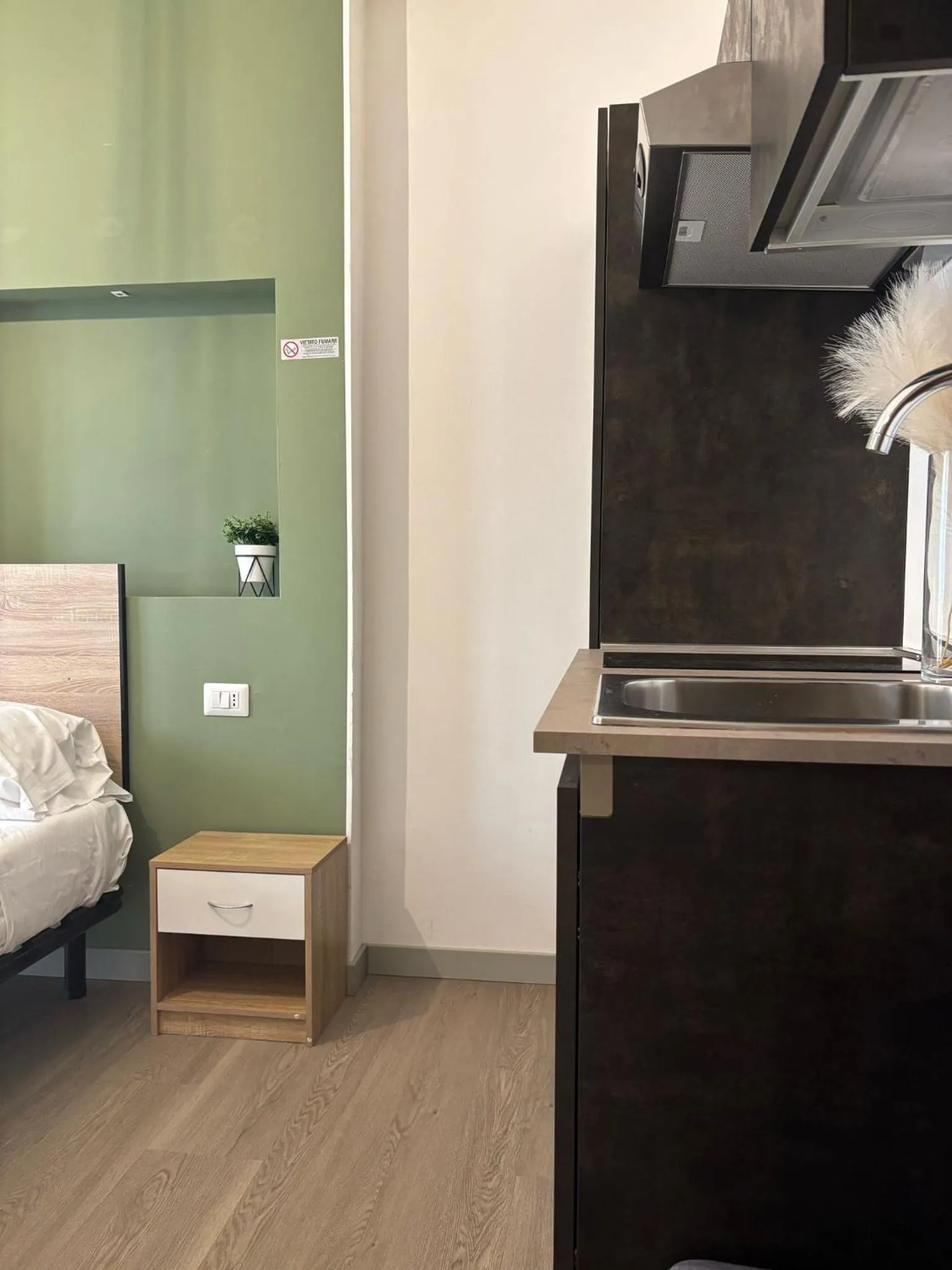 kitchen, Bed in Residence Velò - Bike & Family