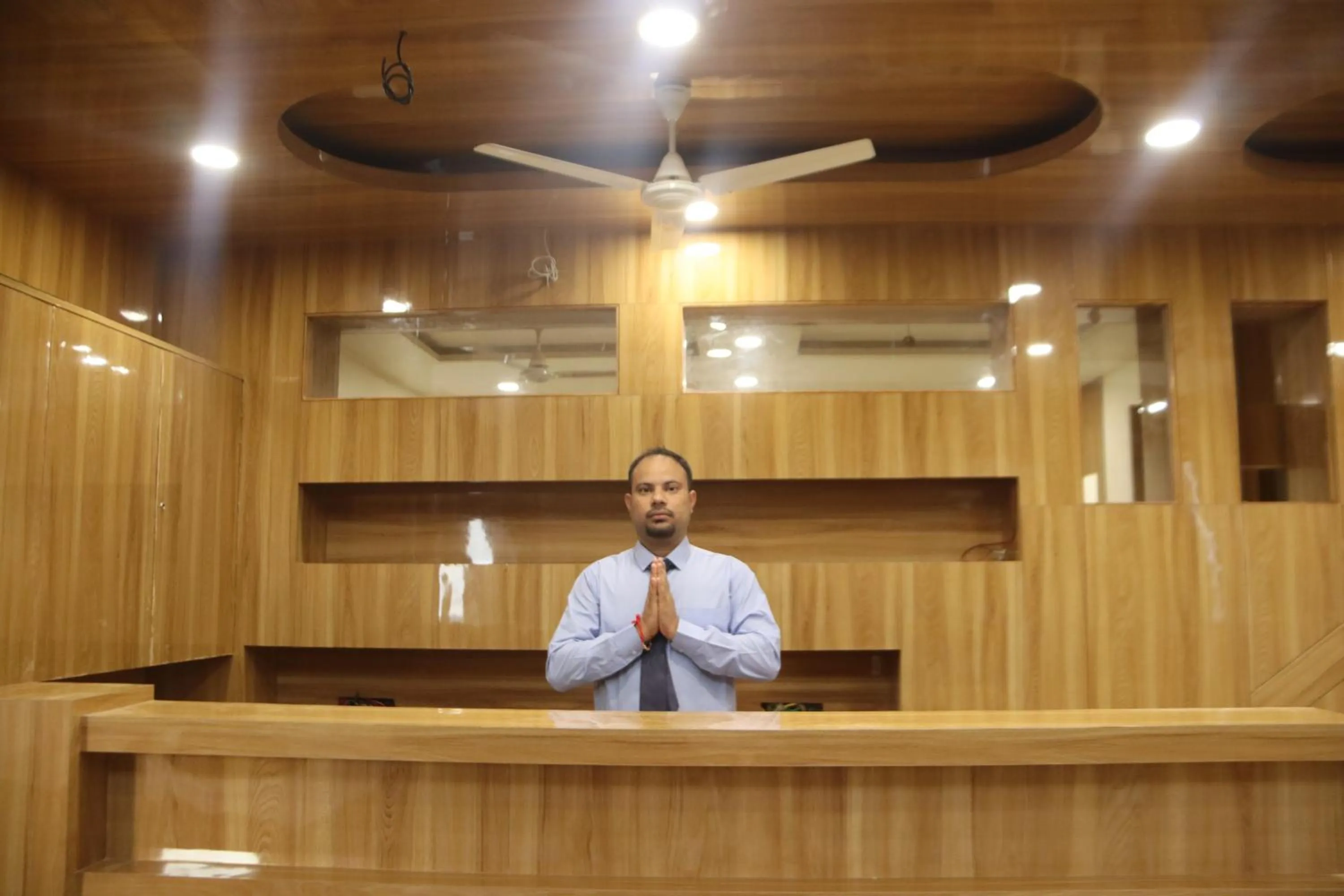 Lobby or reception in The Sky Comfort Beach Hotel, Dwarka